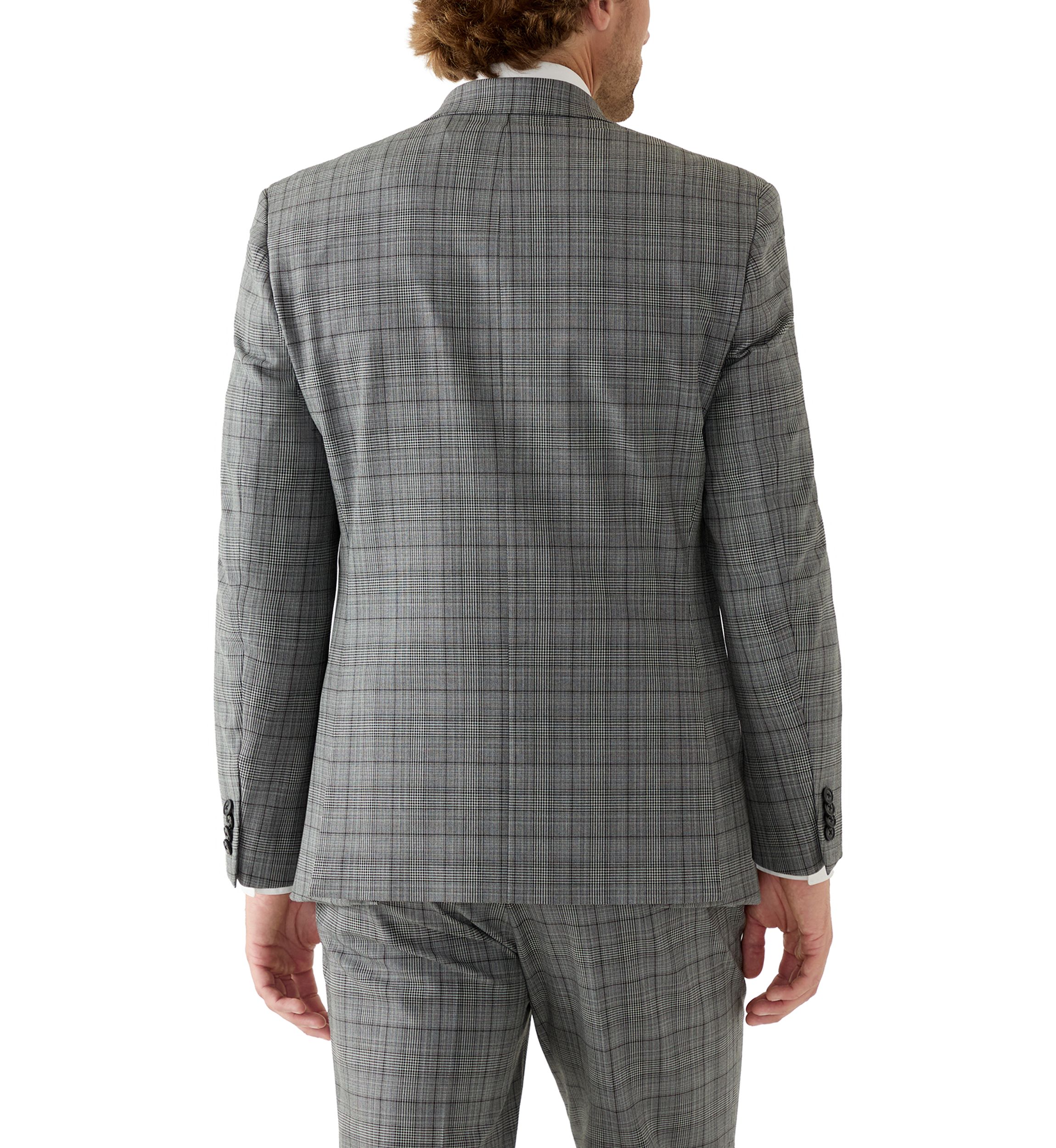 Mens Notch Lapel Two Button Suit Jacket