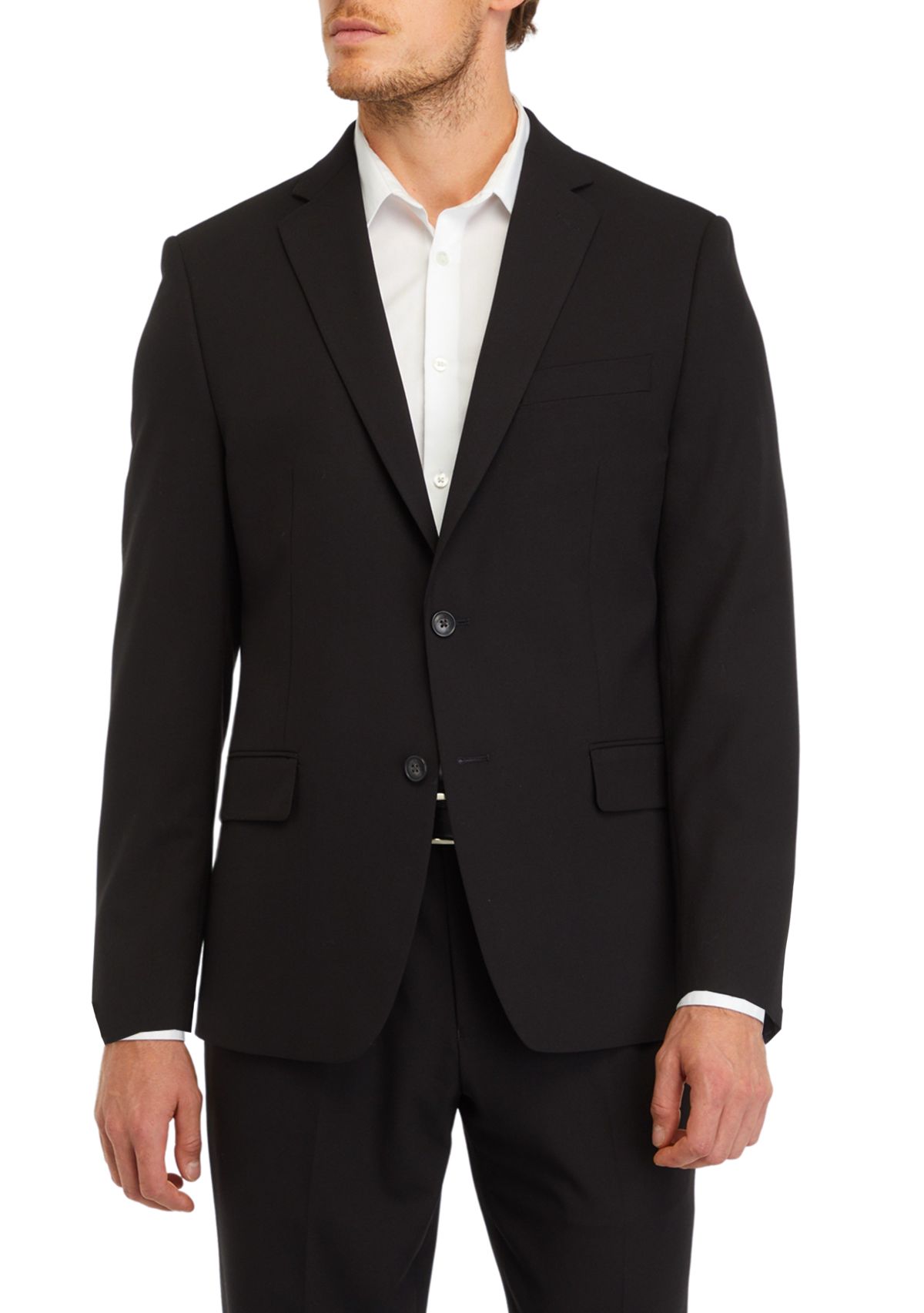 Mens Solid Sport Coat