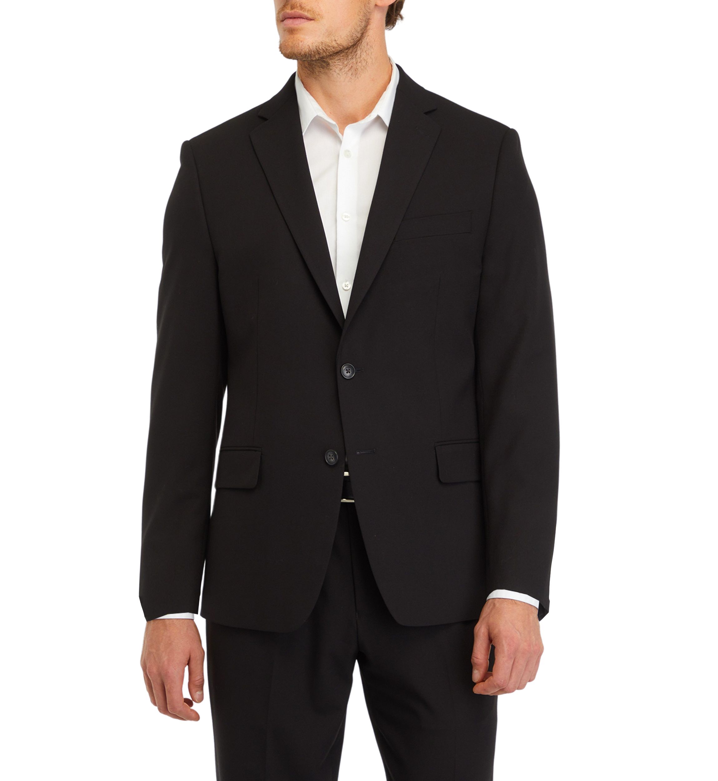 Mens Solid Sport Coat