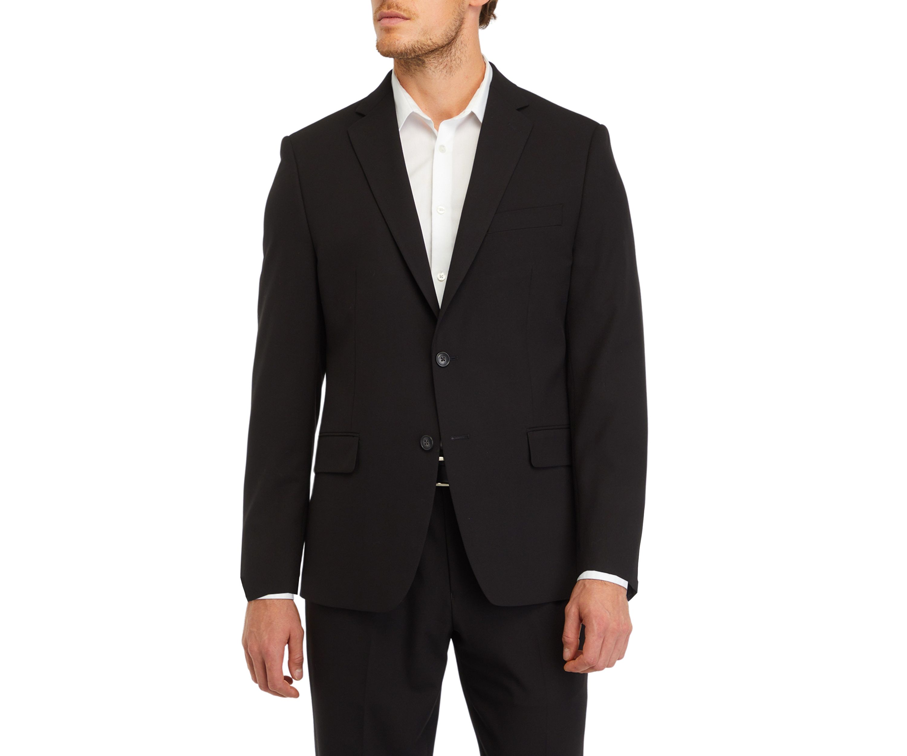 Mens Solid Sport Coat