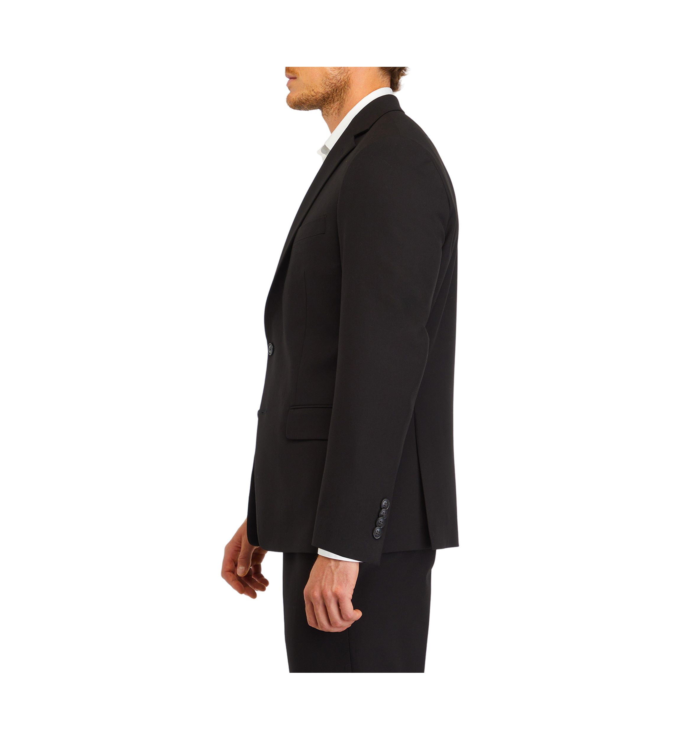 Mens Solid Sport Coat