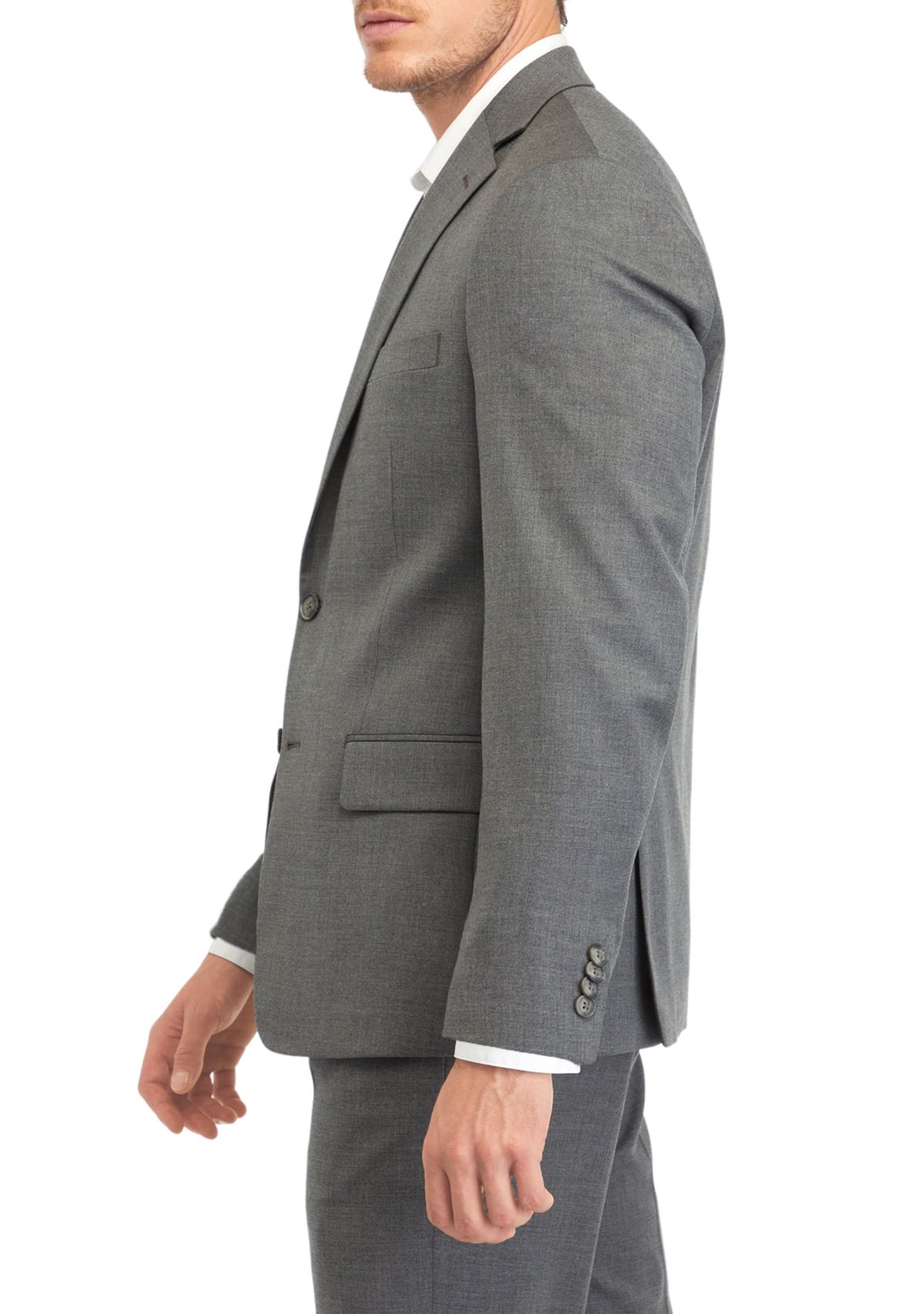 Mens Solid Sport Coat