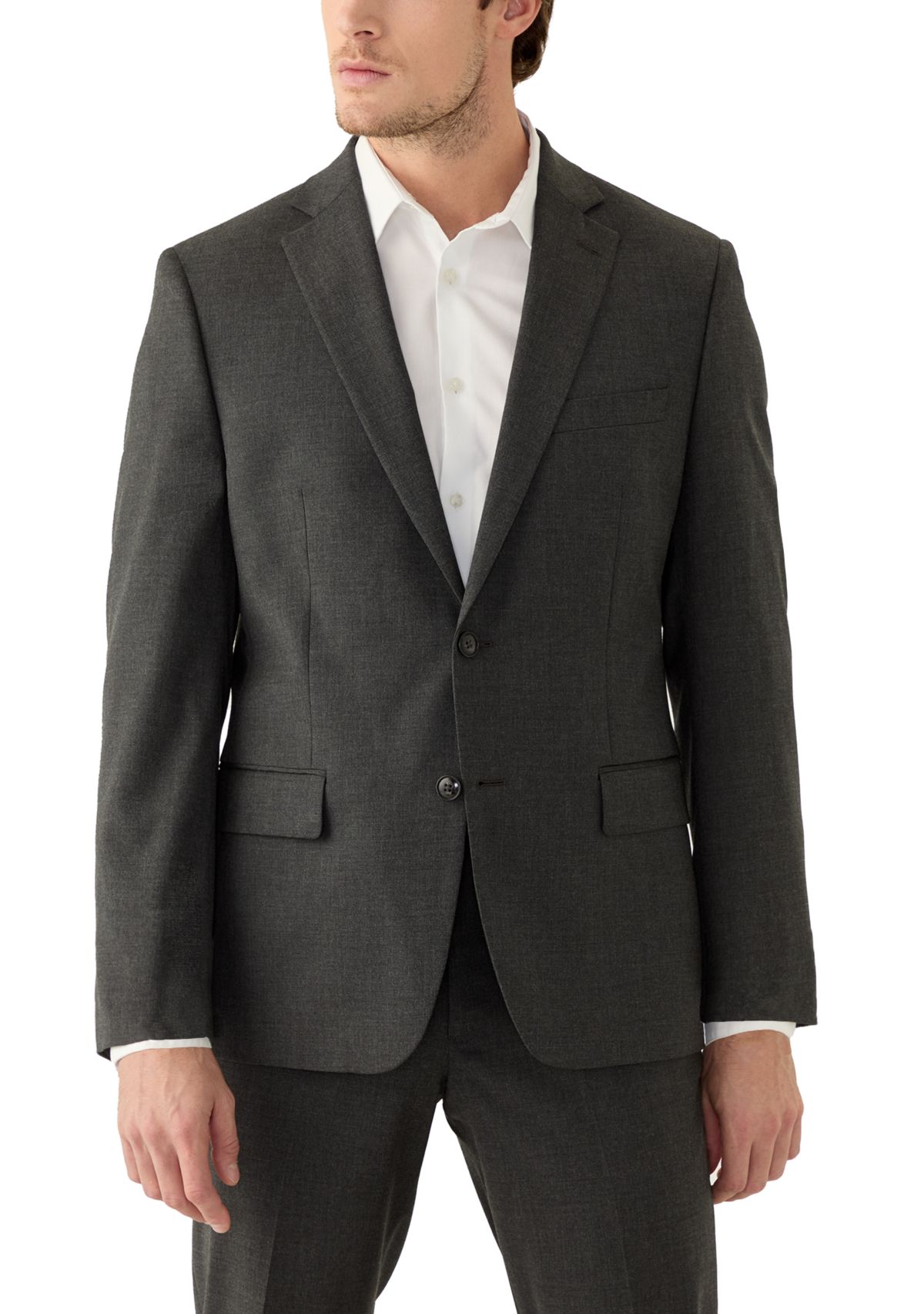 Mens Solid Suit Separate Coat 
