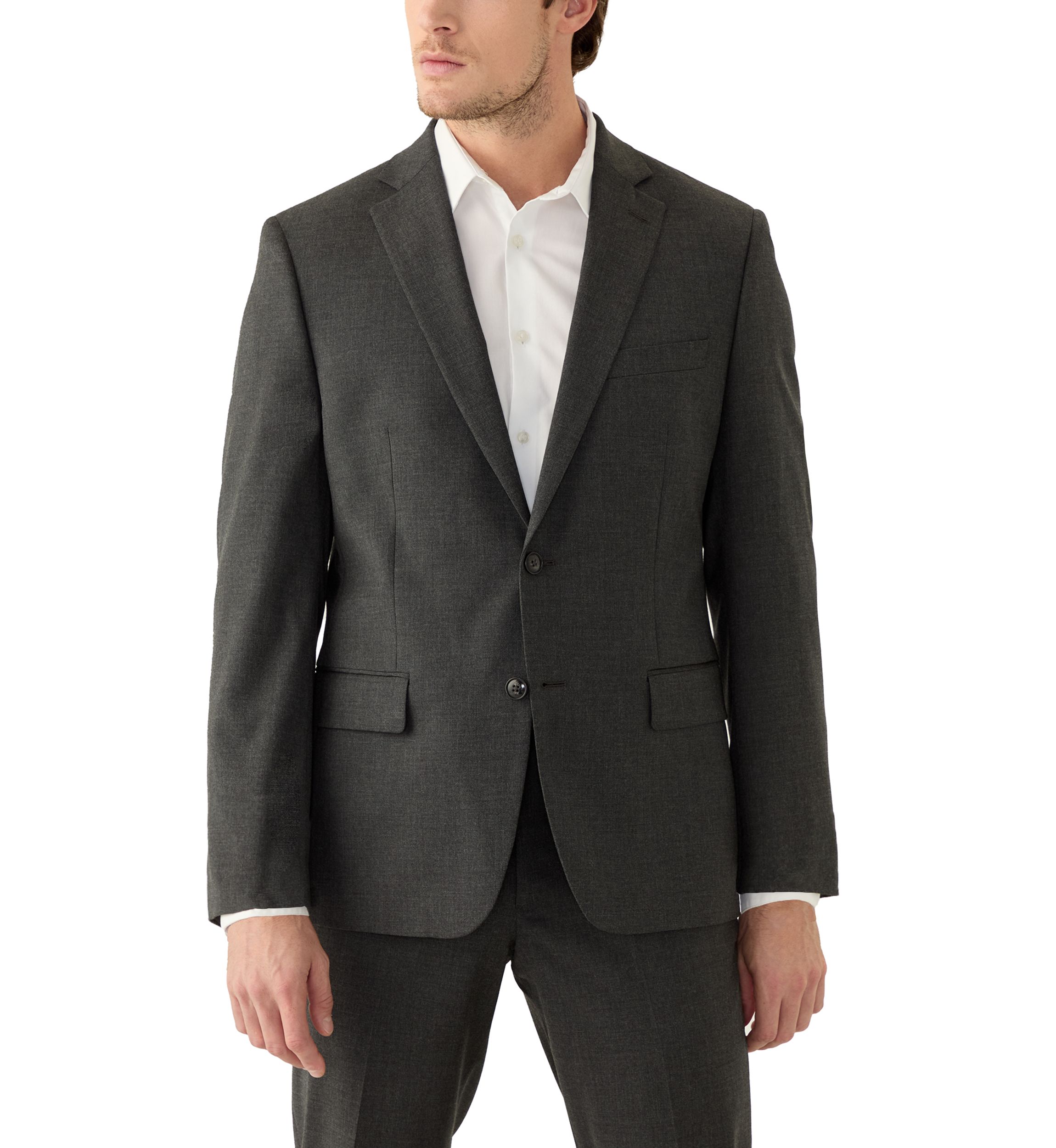 Mens Solid Suit Separate Coat 