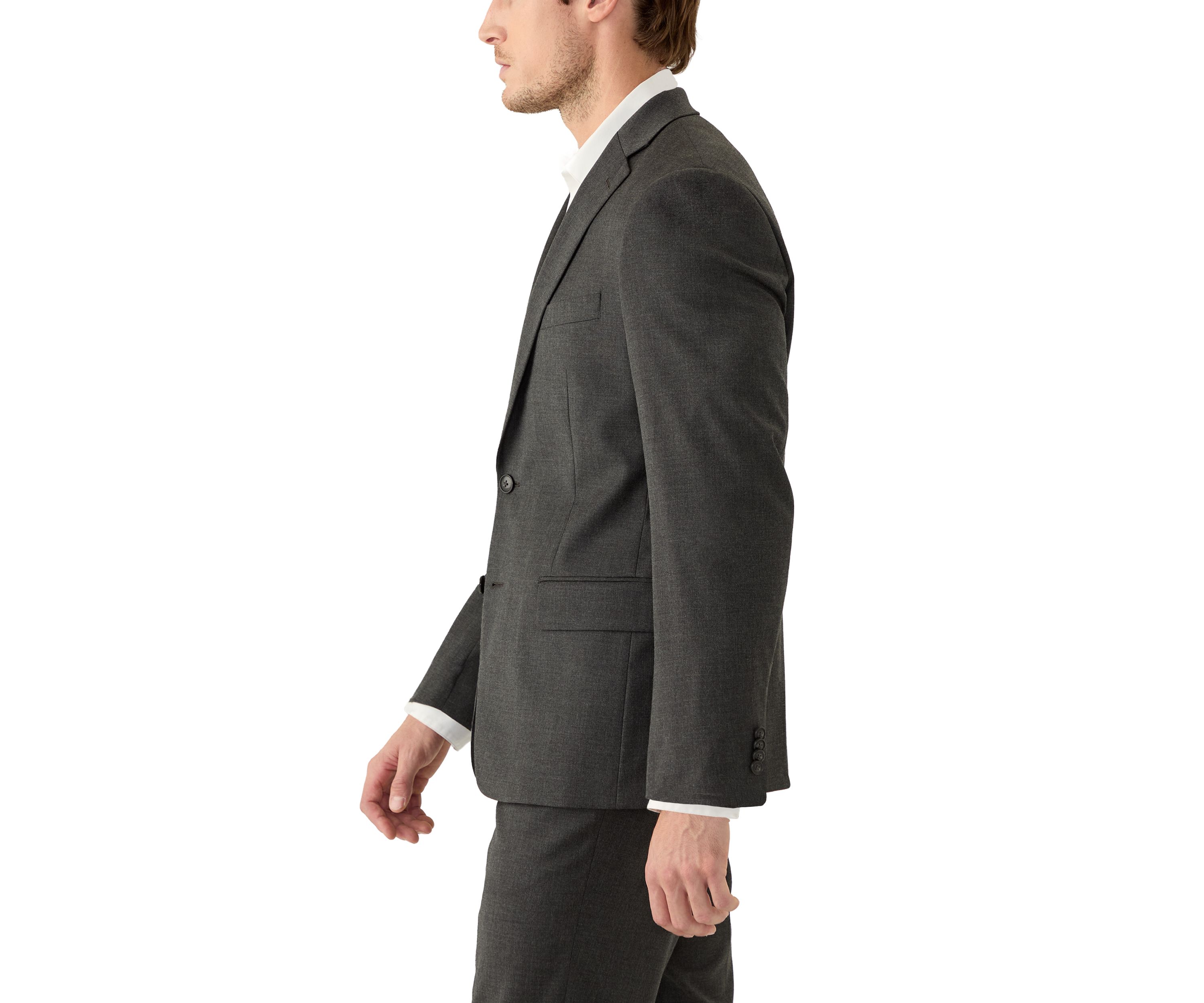 Mens Solid Suit Separate Coat 