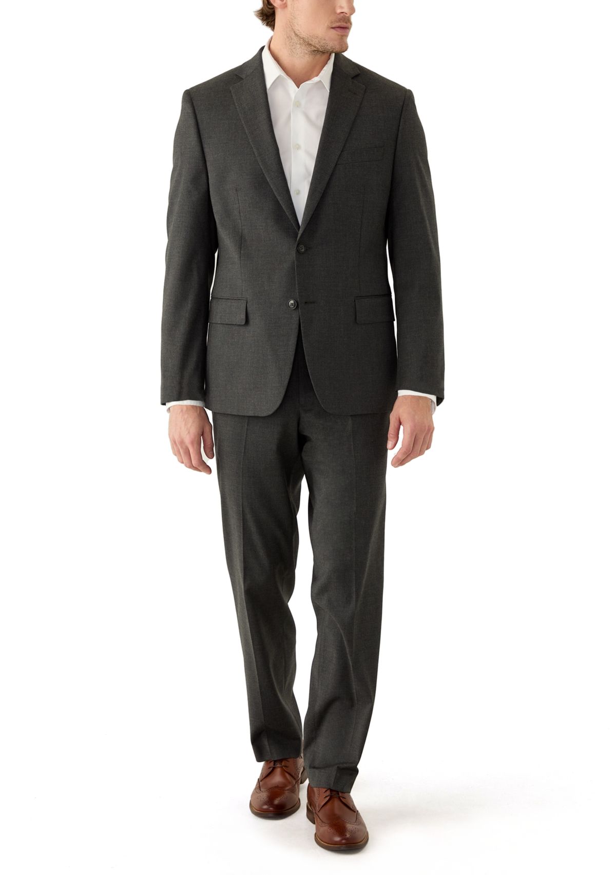 Mens Solid Suit Separate Coat 