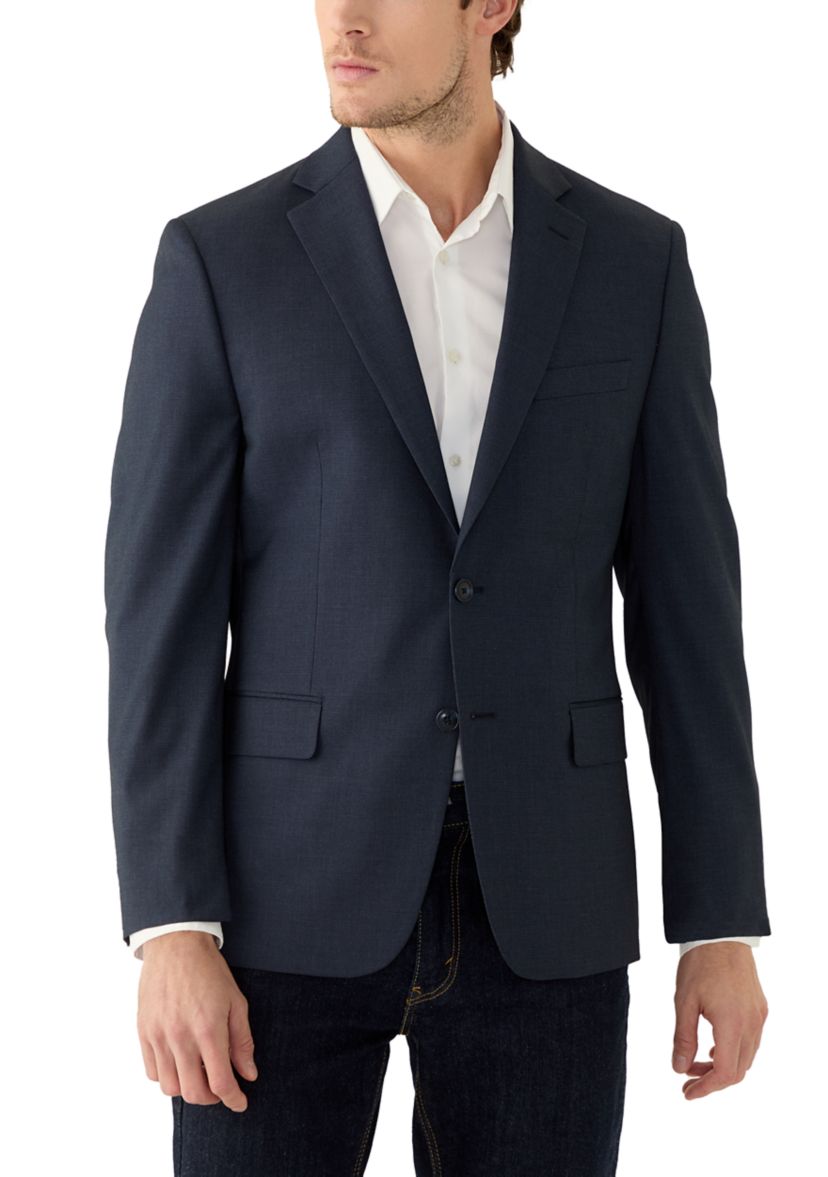 Mens Solid Suit Separate Jacket