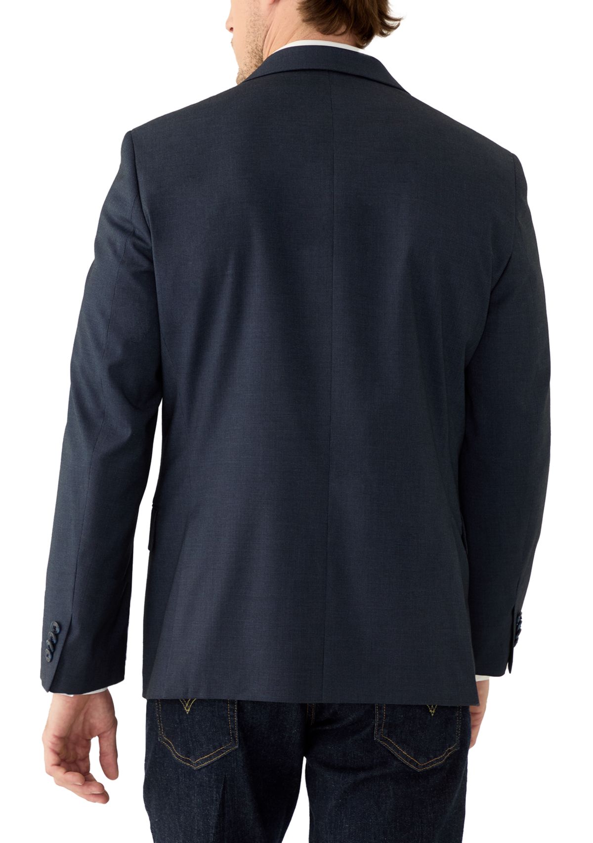 Mens Solid Suit Separate Jacket
