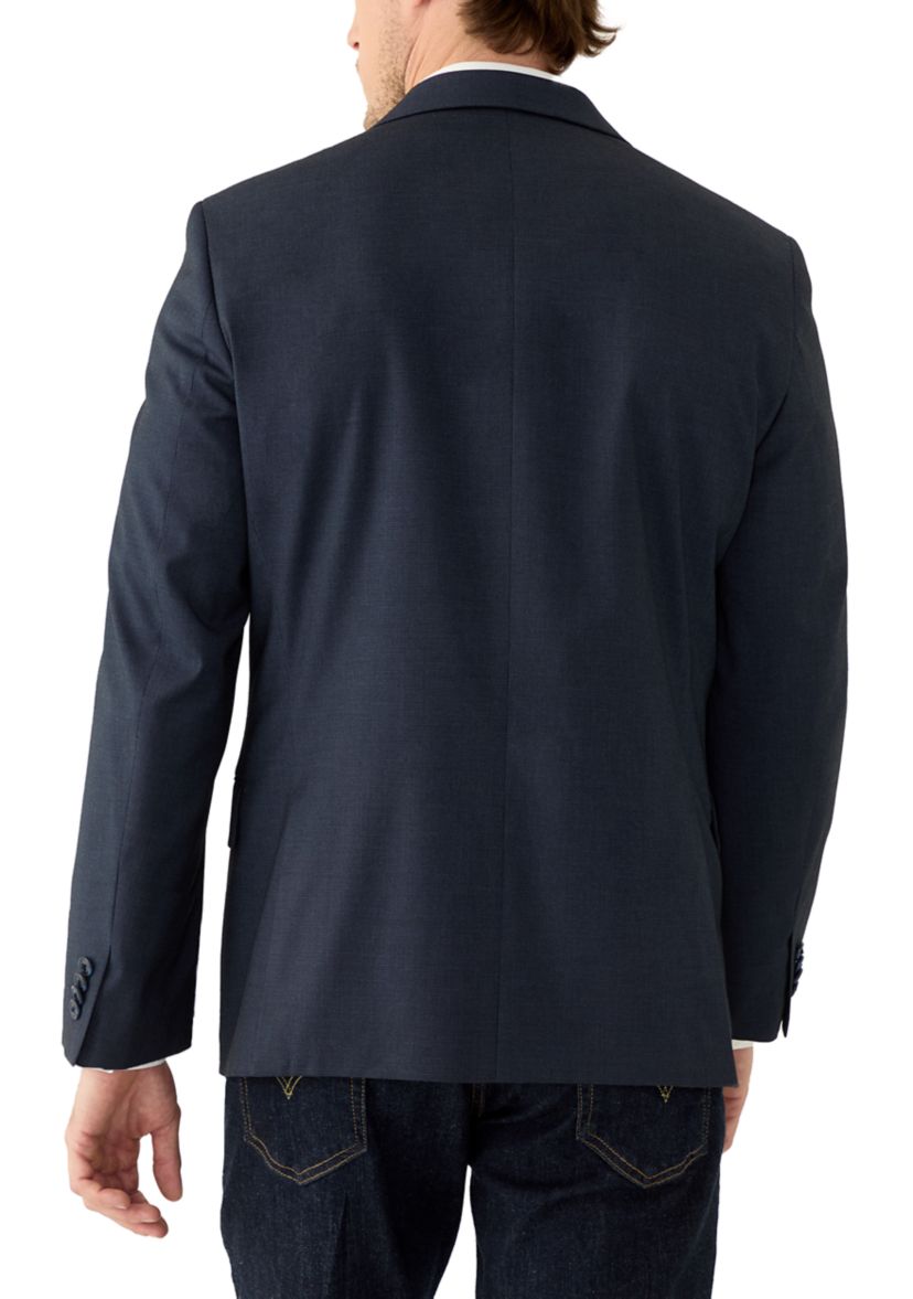 Mens Solid Suit Separate Jacket