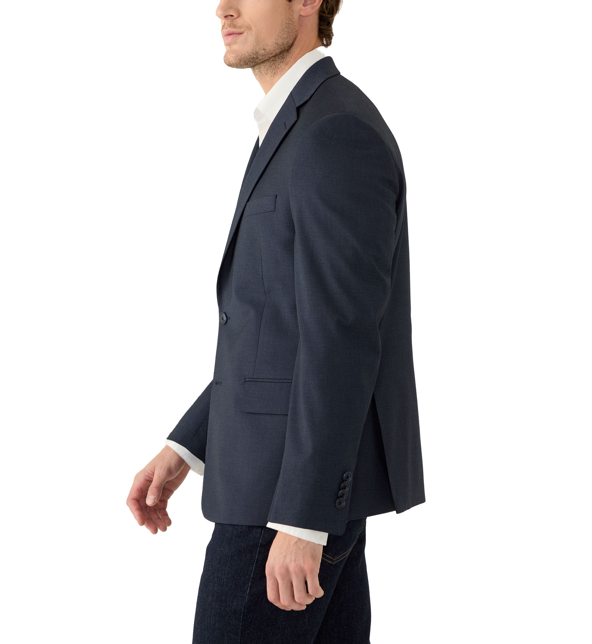 Mens Solid Suit Separate Jacket