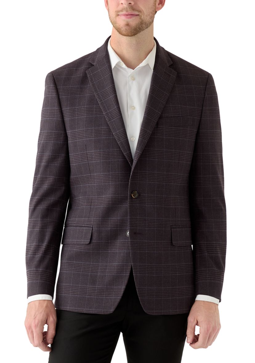 Single Breasted Two-Button Sport Coat 