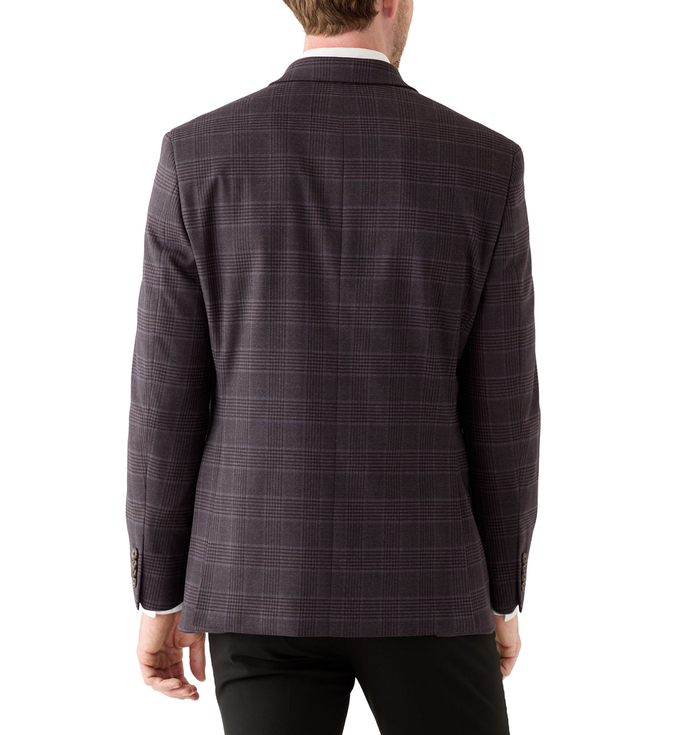 Single Breasted Two-Button Sport Coat 