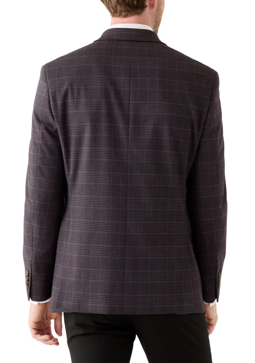 Single Breasted Two-Button Sport Coat 
