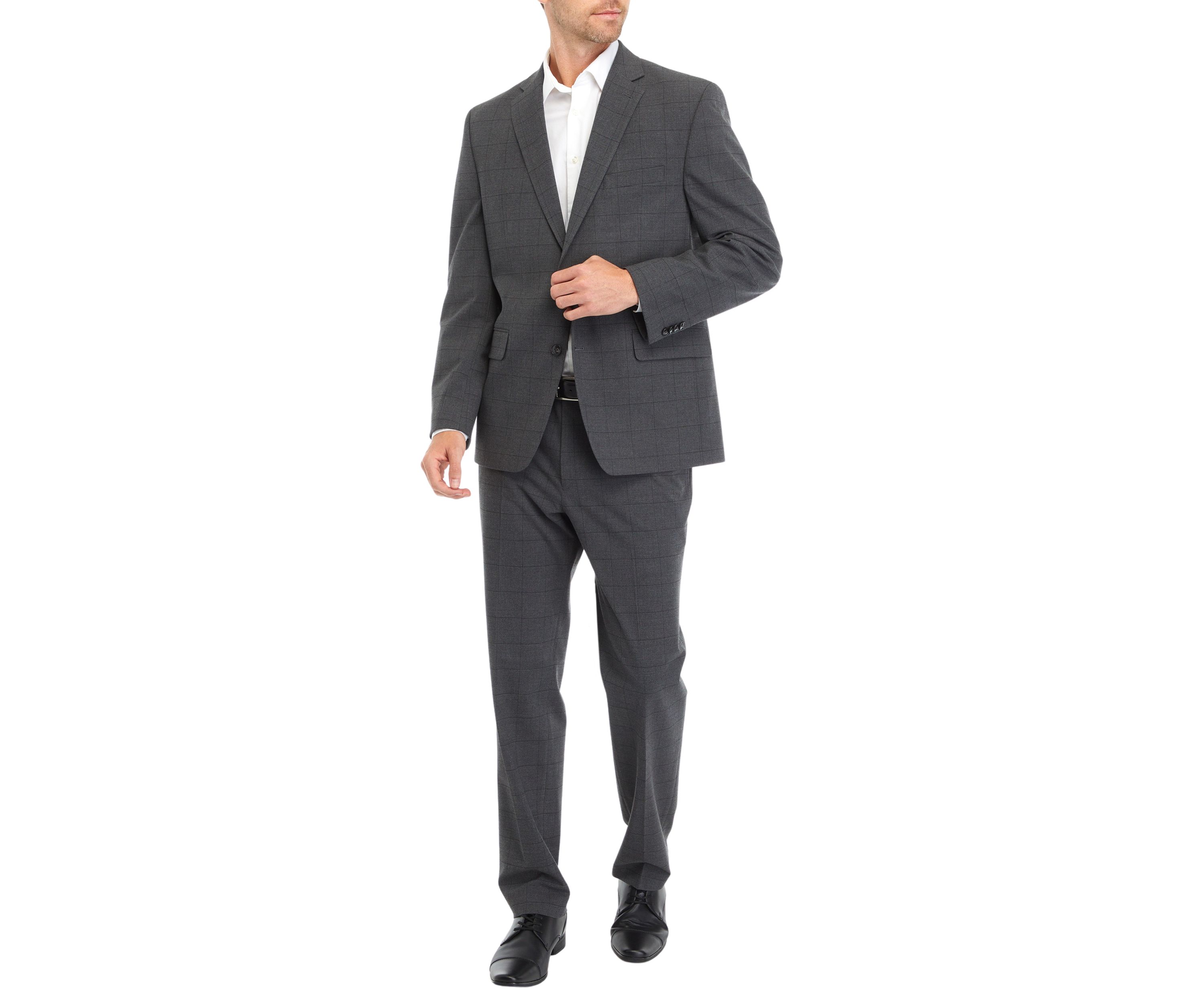 Windowpane Suit Set