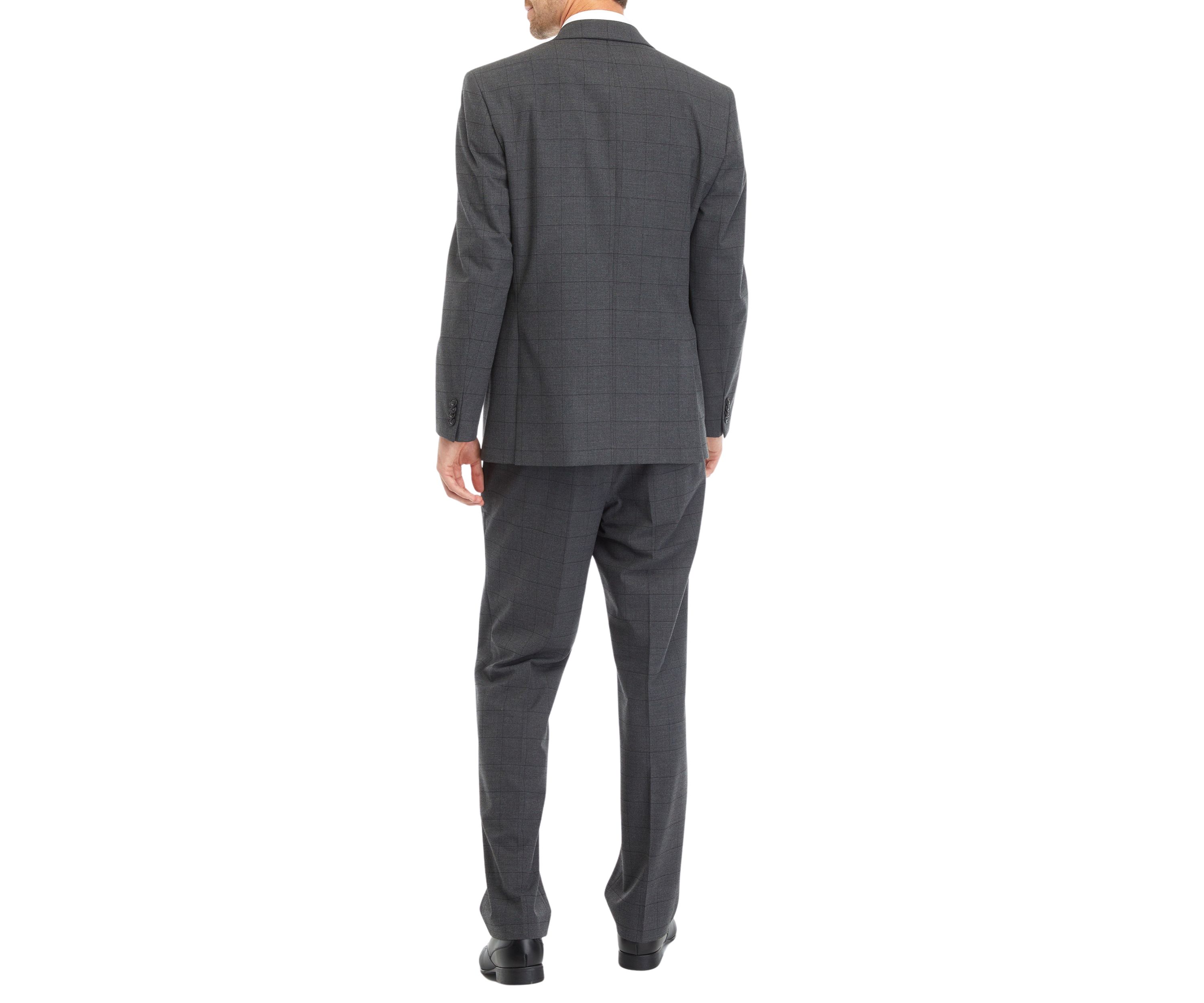 Windowpane Suit Set
