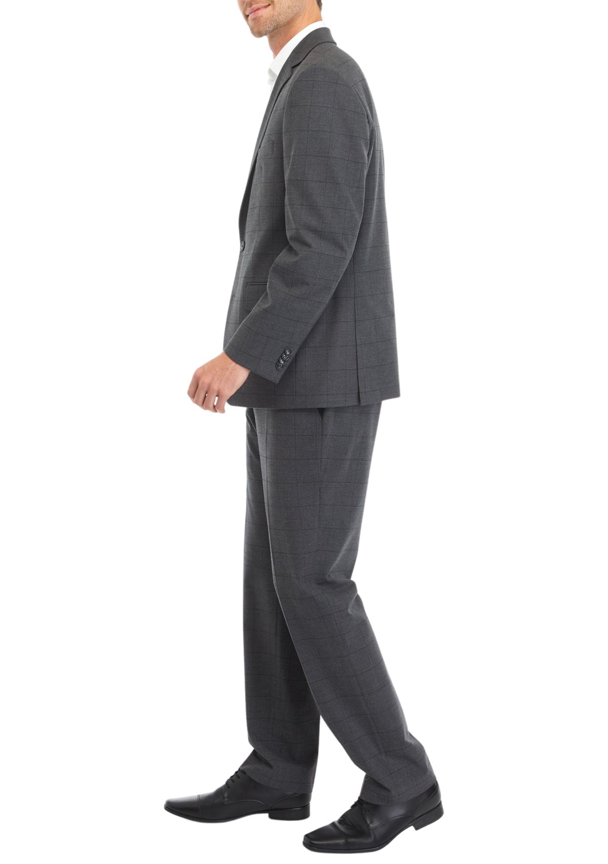 Windowpane Suit Set