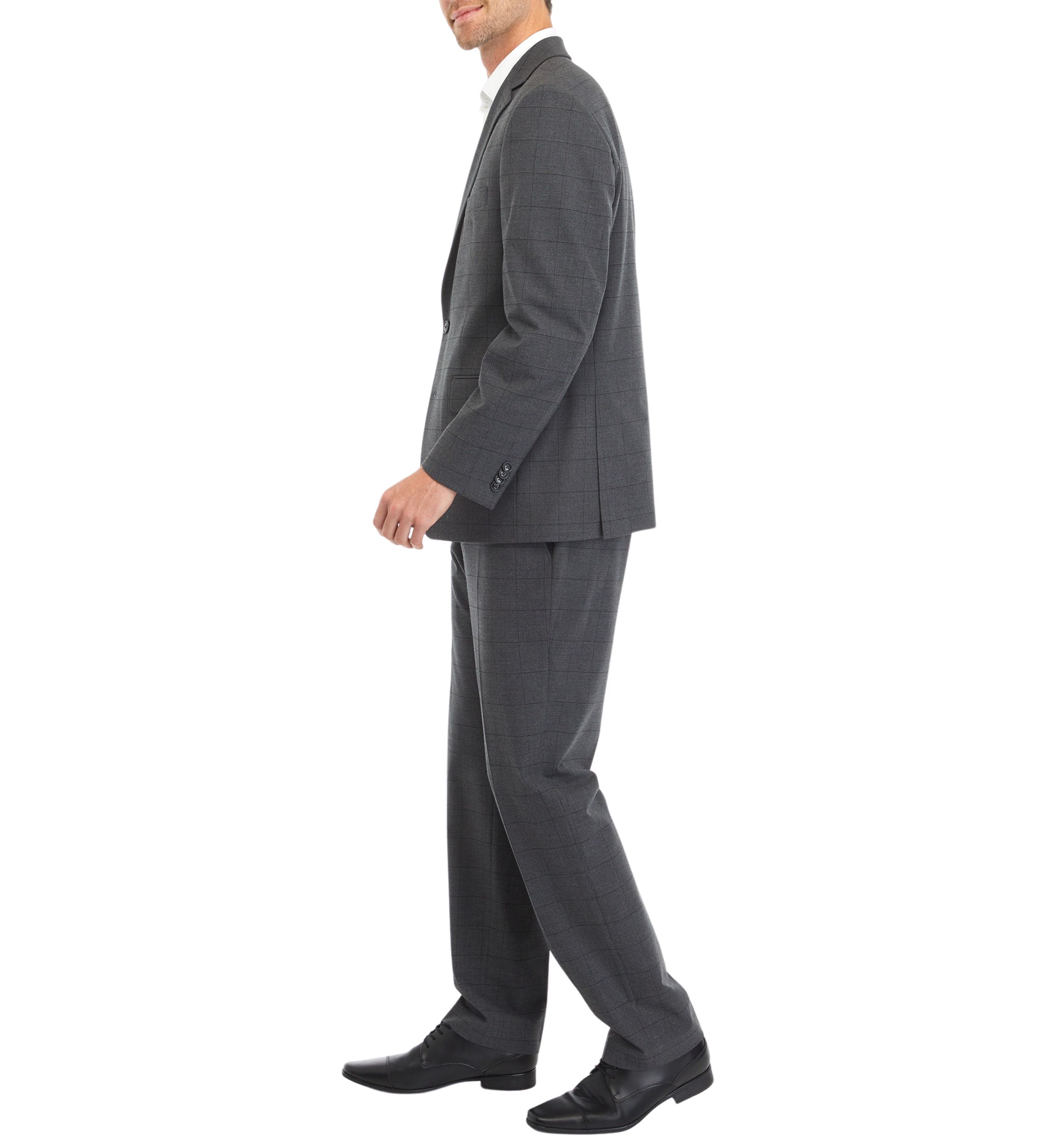 Windowpane Suit Set