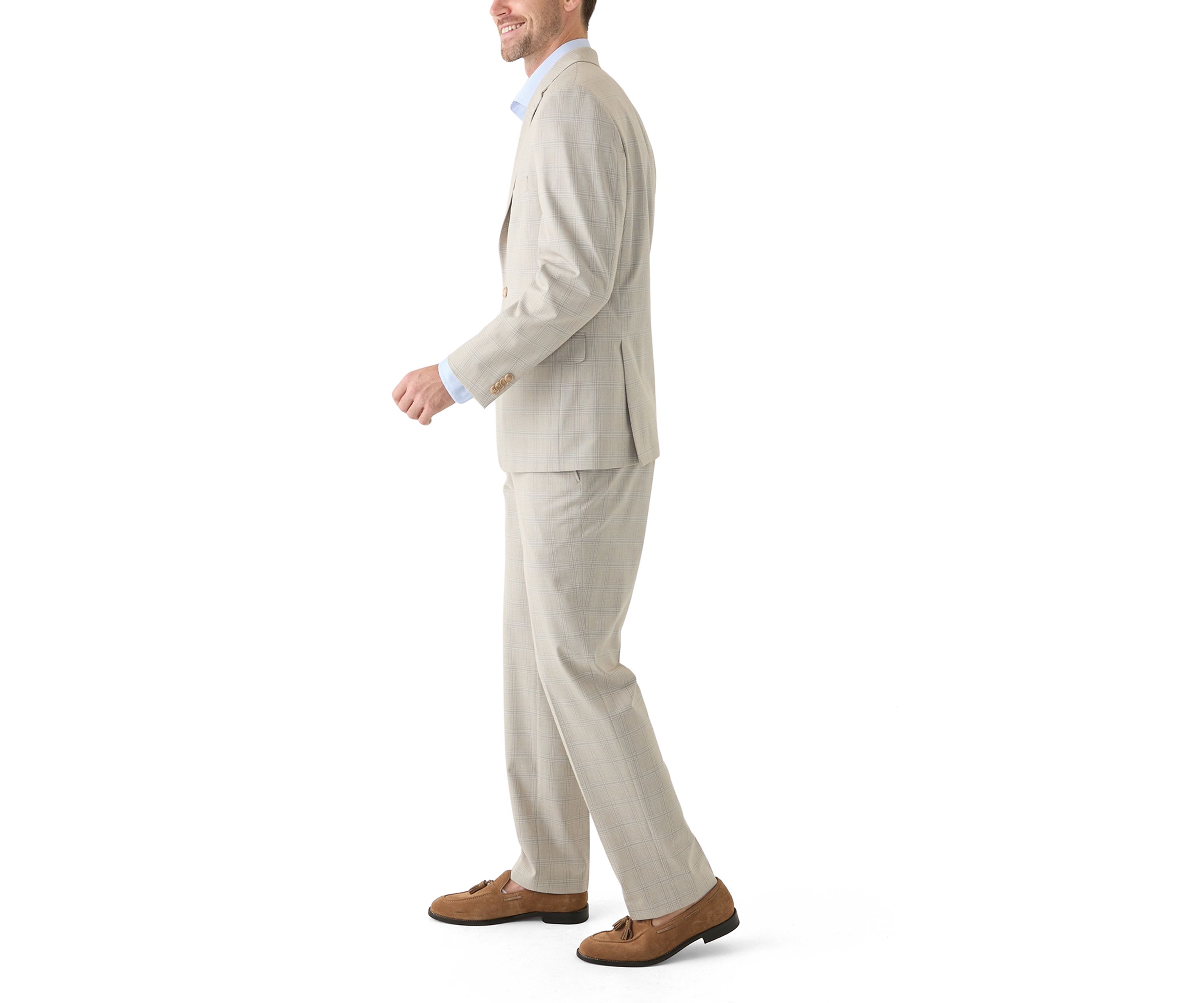 Mens Plaid Suit
