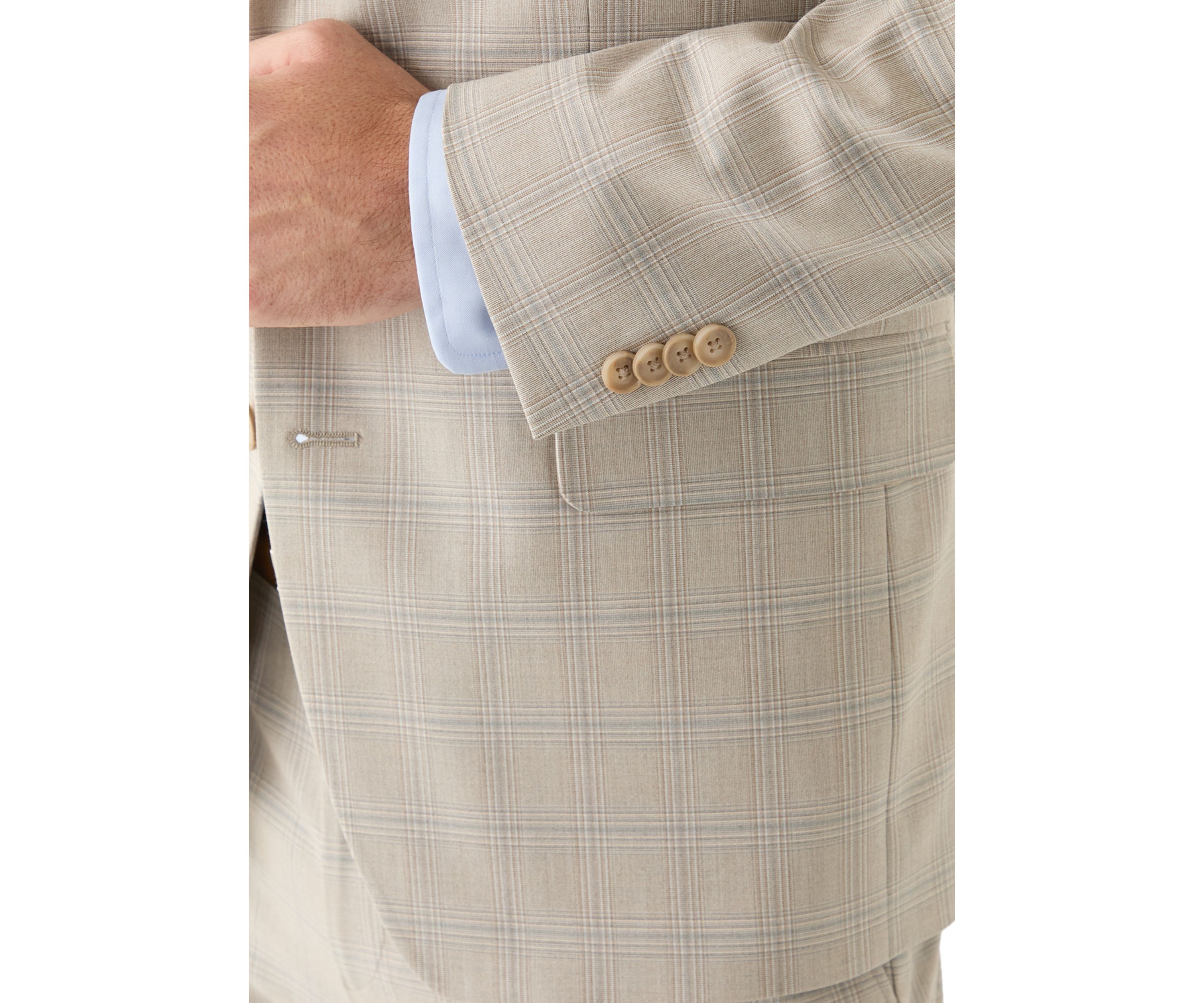 Mens Plaid Suit