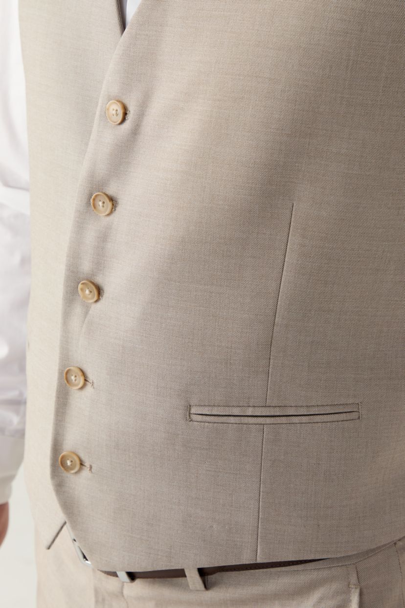 Mens Front Double Besom Pocket Suit Vest