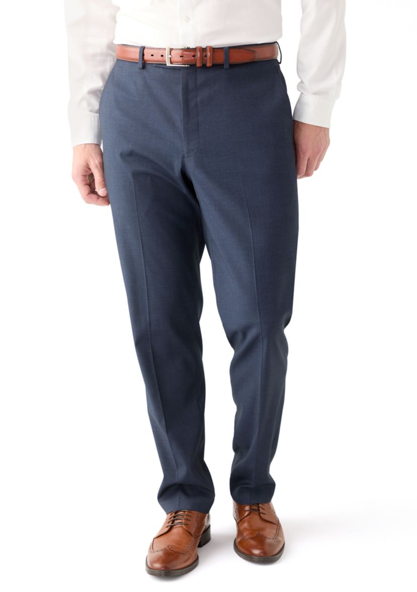 Mens Blue Dot Suit Separate Pants