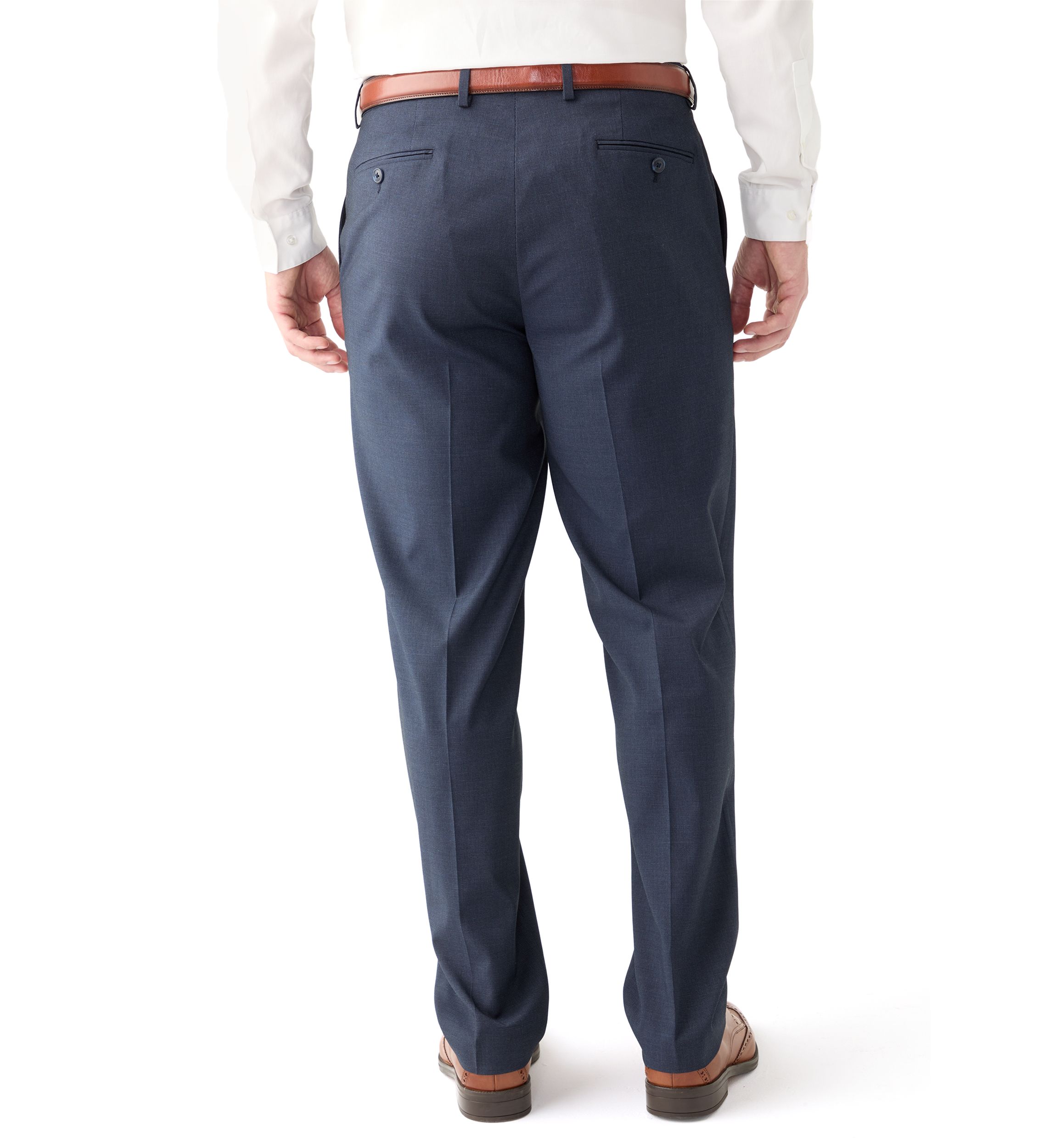 Mens Blue Dot Suit Separate Pants