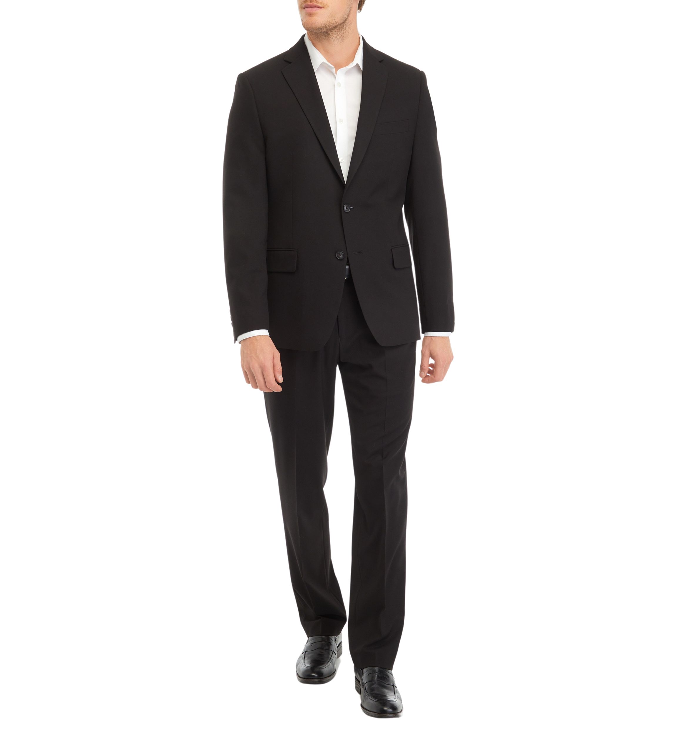 Mens Solid Suit Separate Pants