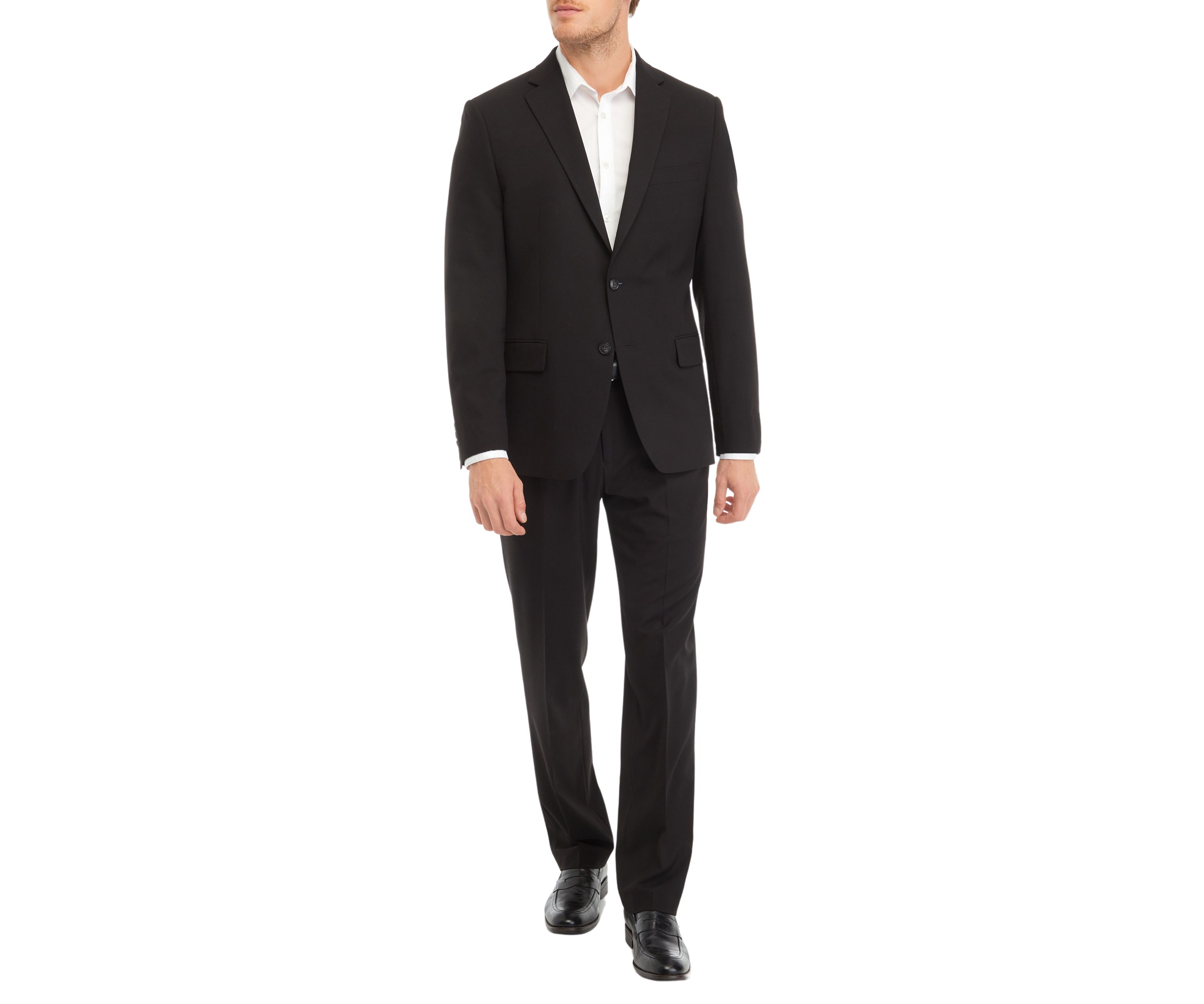 Mens Solid Suit Separate Pants