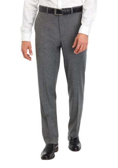 Men's Solid Suit Separate Pants