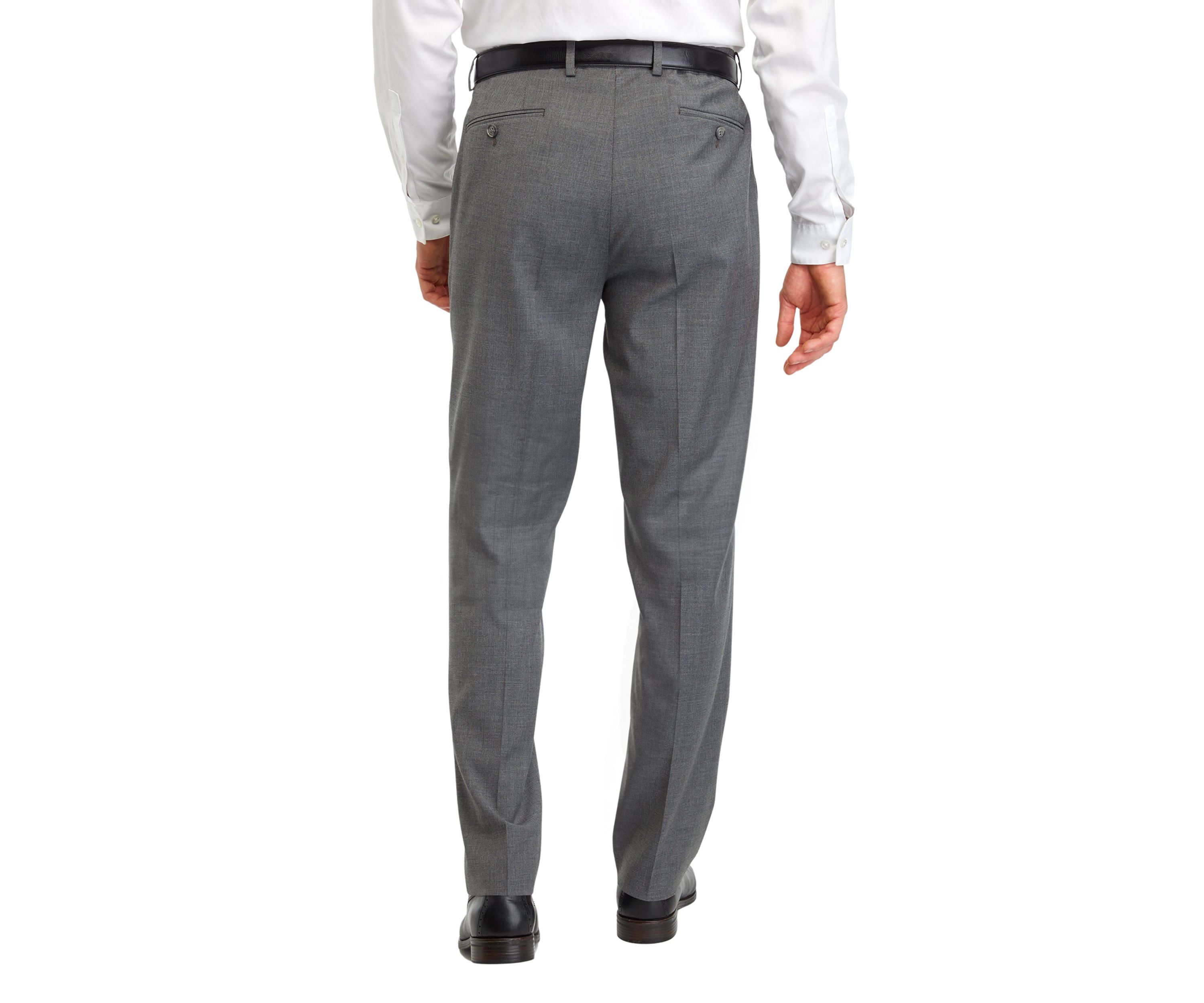 Mens Solid Suit Separate Pants