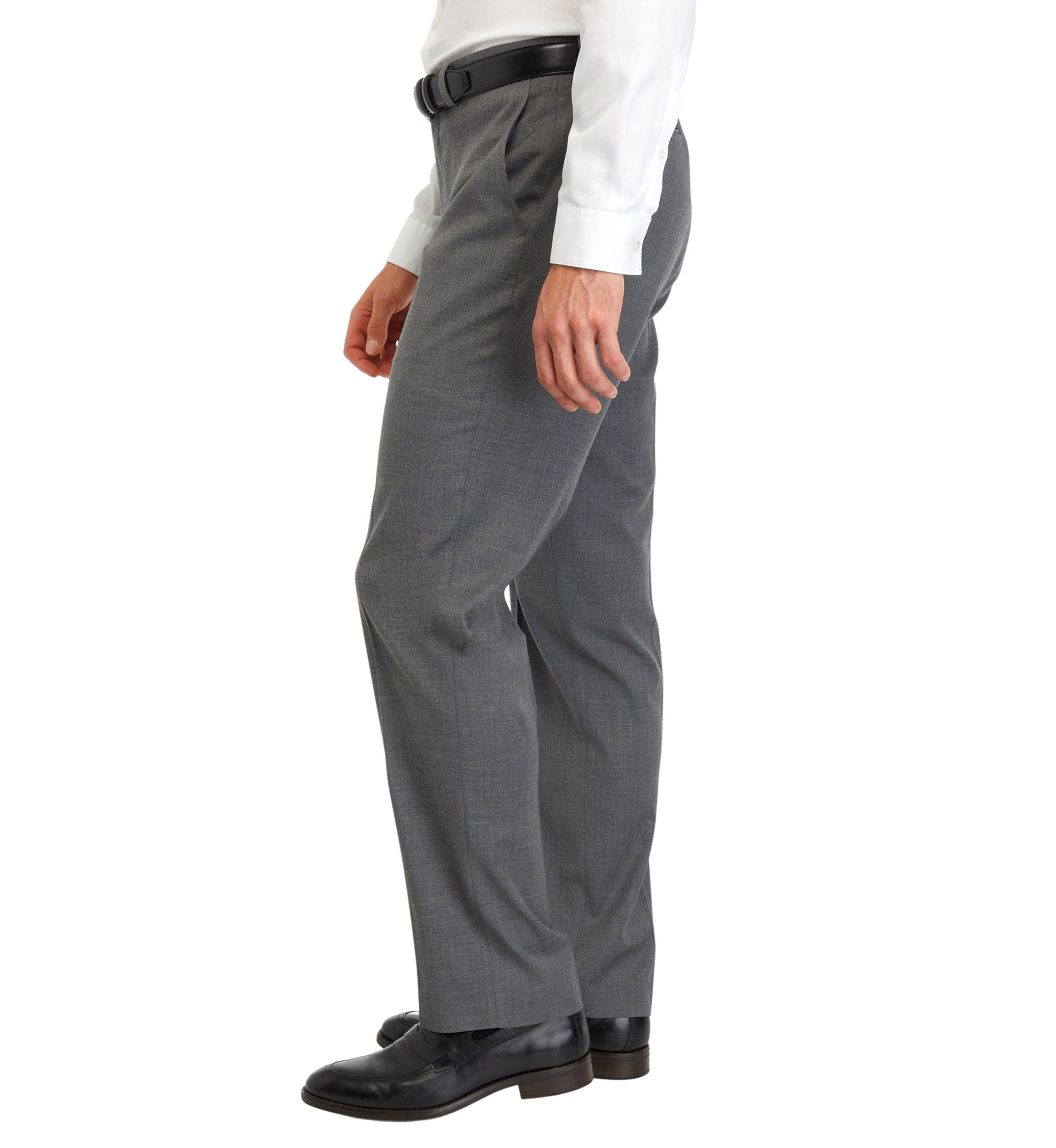 Mens Solid Suit Separate Pants