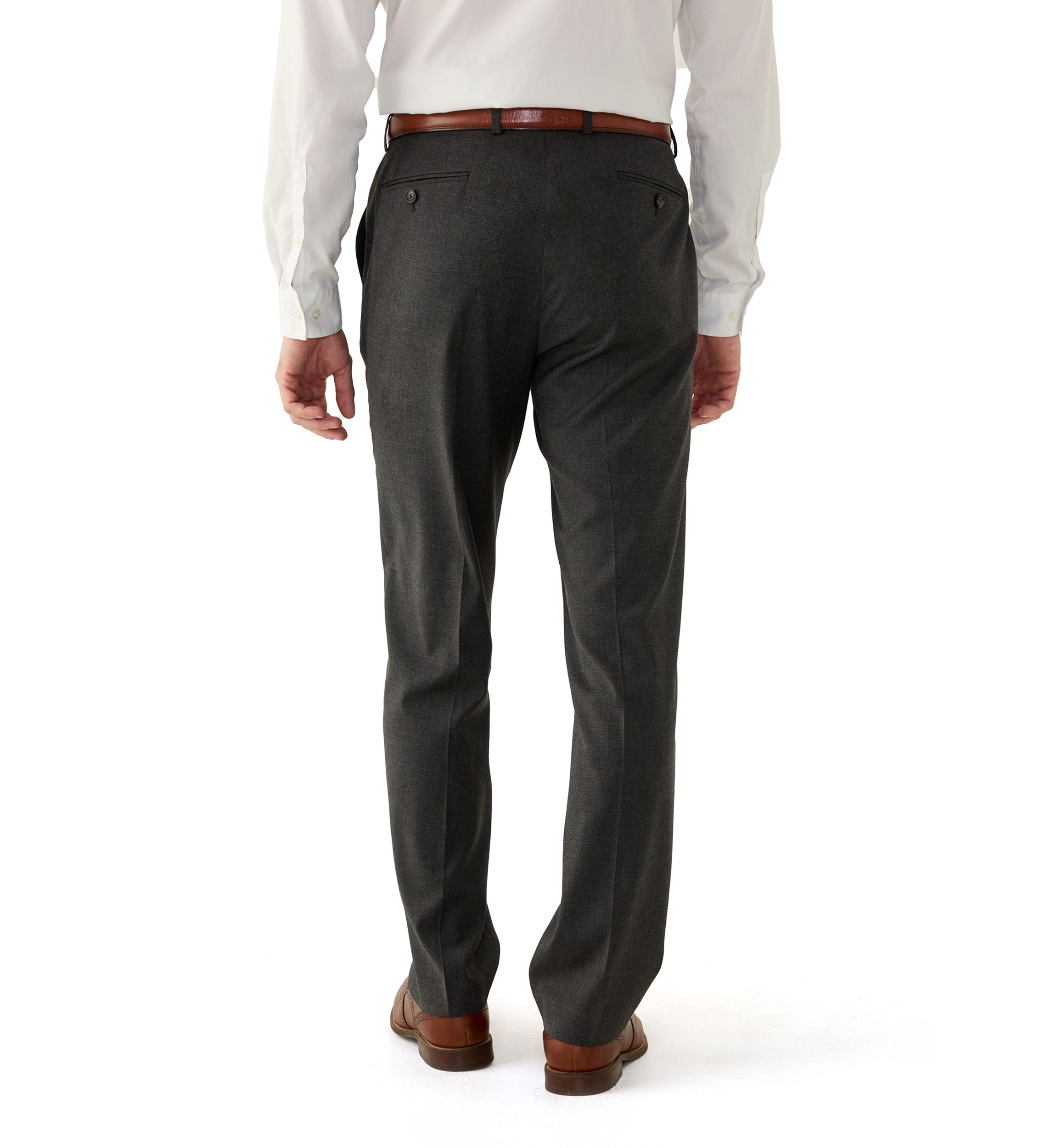 Mens Solid Suit Separate Pants