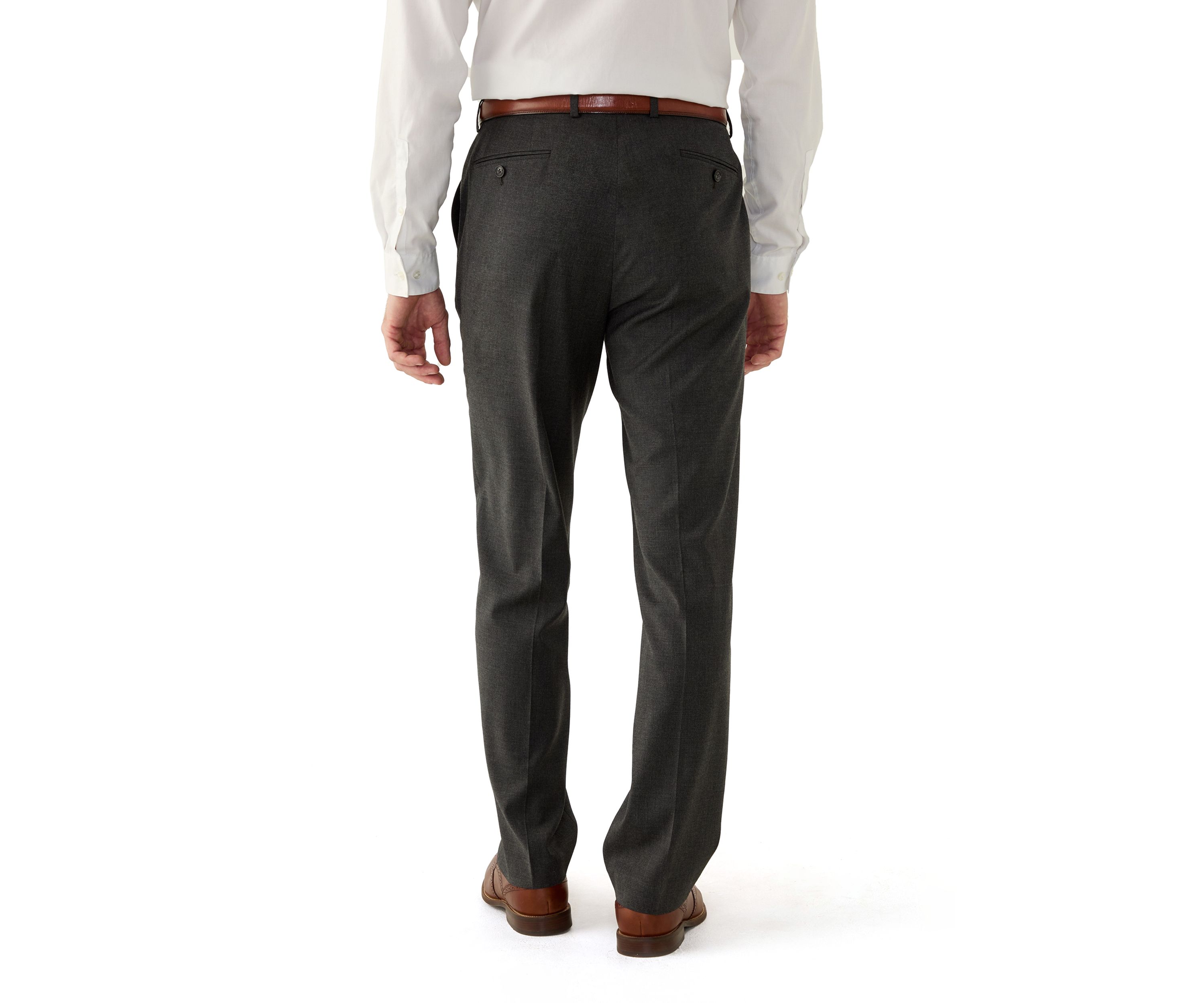Mens Solid Suit Separate Pants