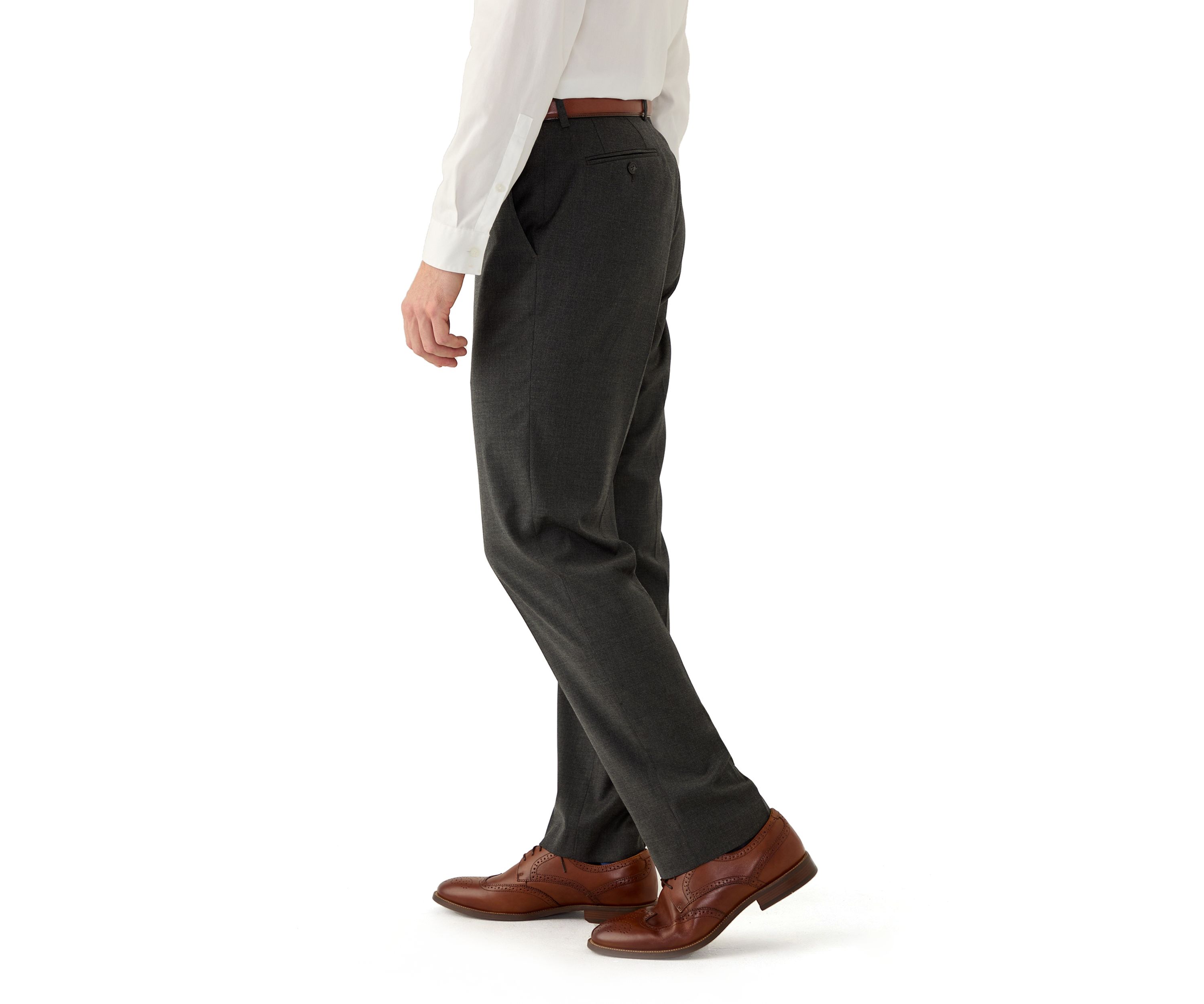 Mens Solid Suit Separate Pants