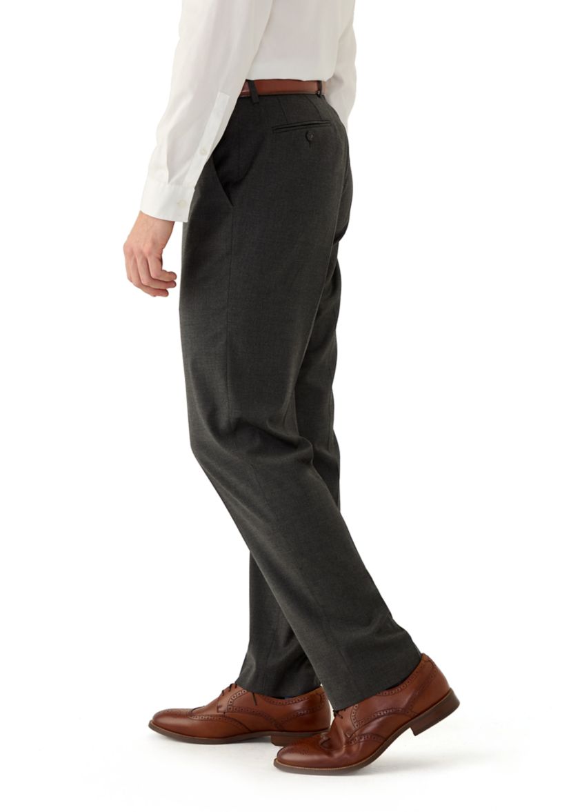 Mens Solid Suit Separate Pants
