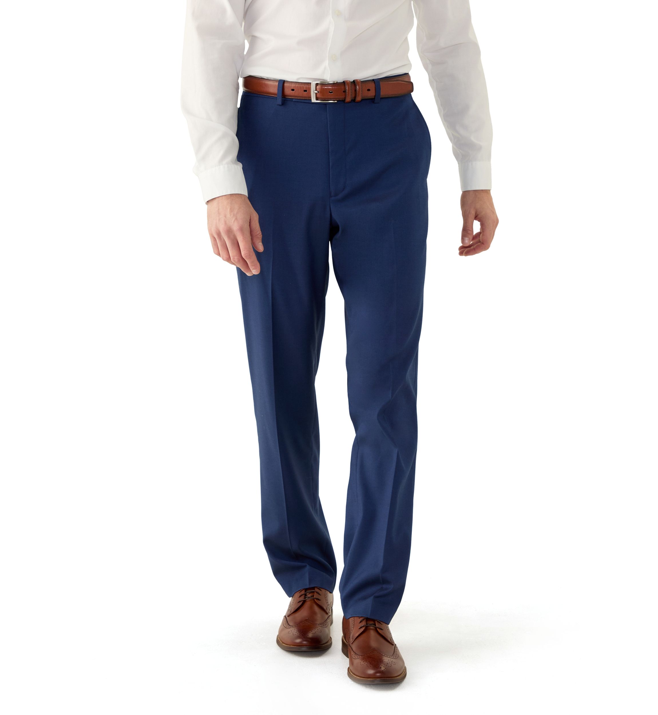 Mens Solid Suit Separate Pants