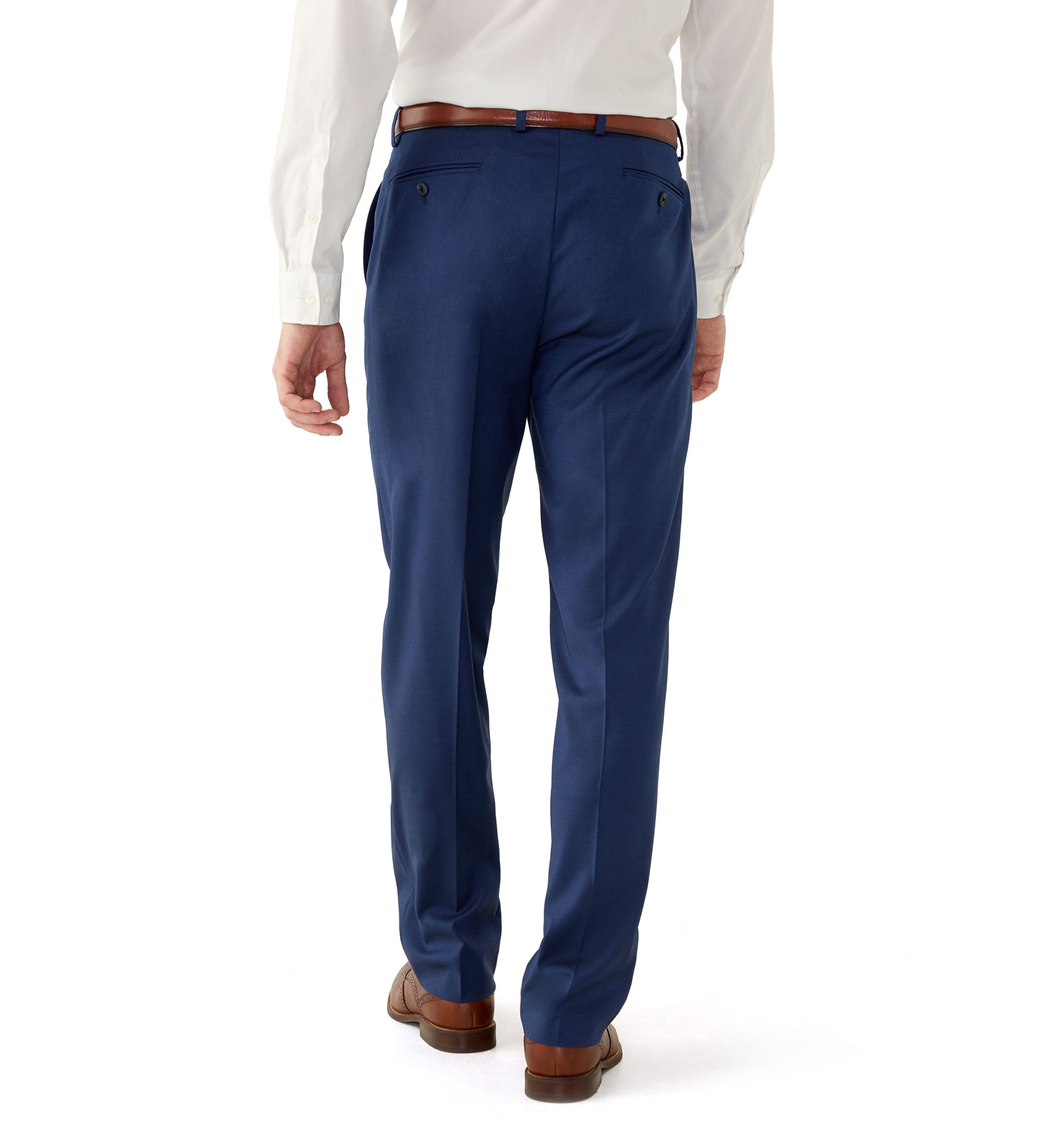 Mens Solid Suit Separate Pants