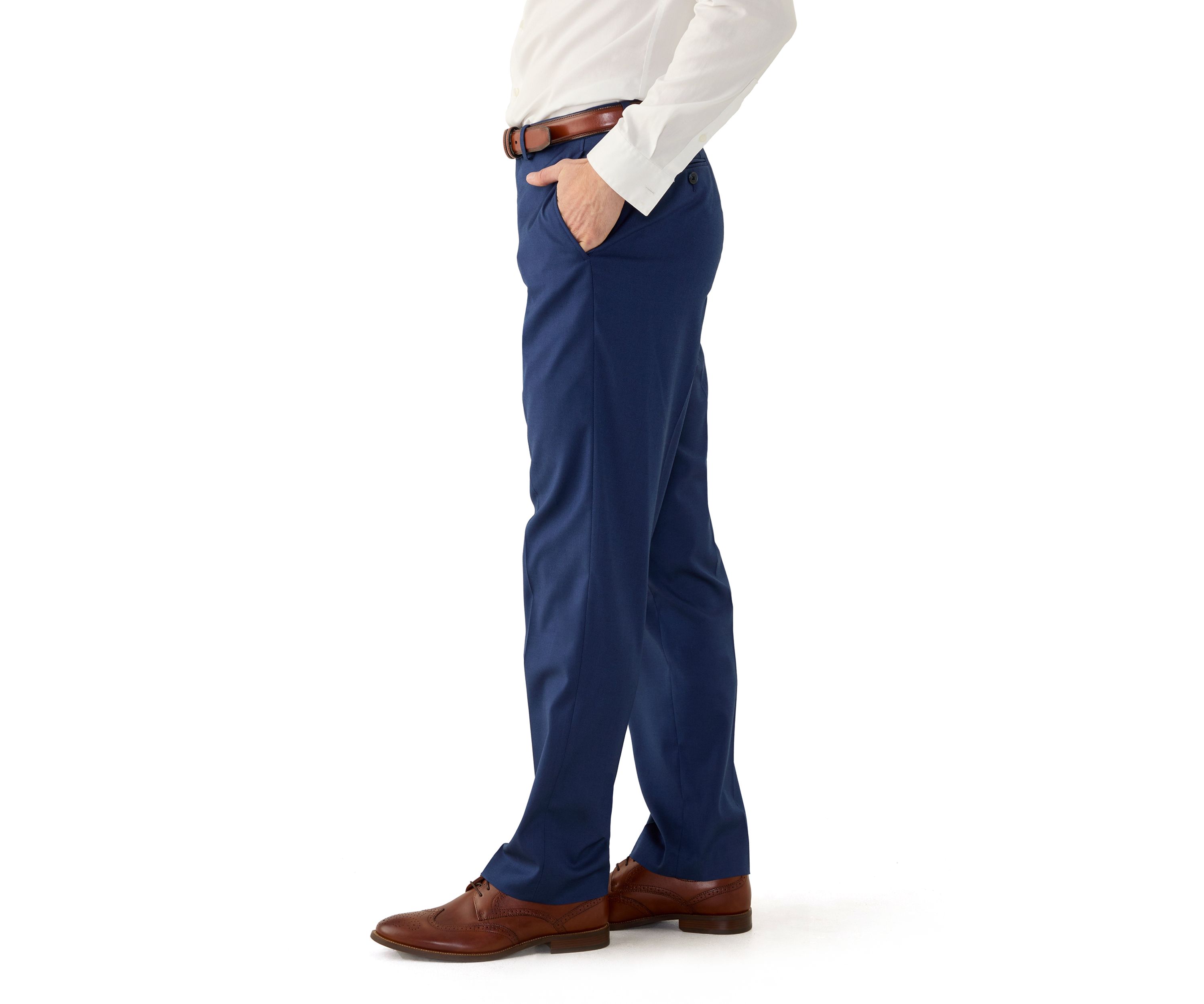 Mens Solid Suit Separate Pants