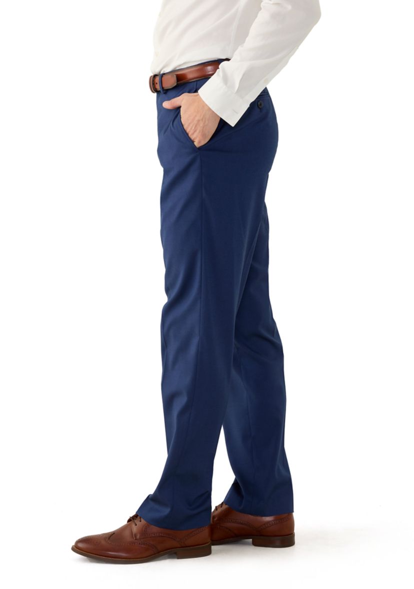 Mens Solid Suit Separate Pants