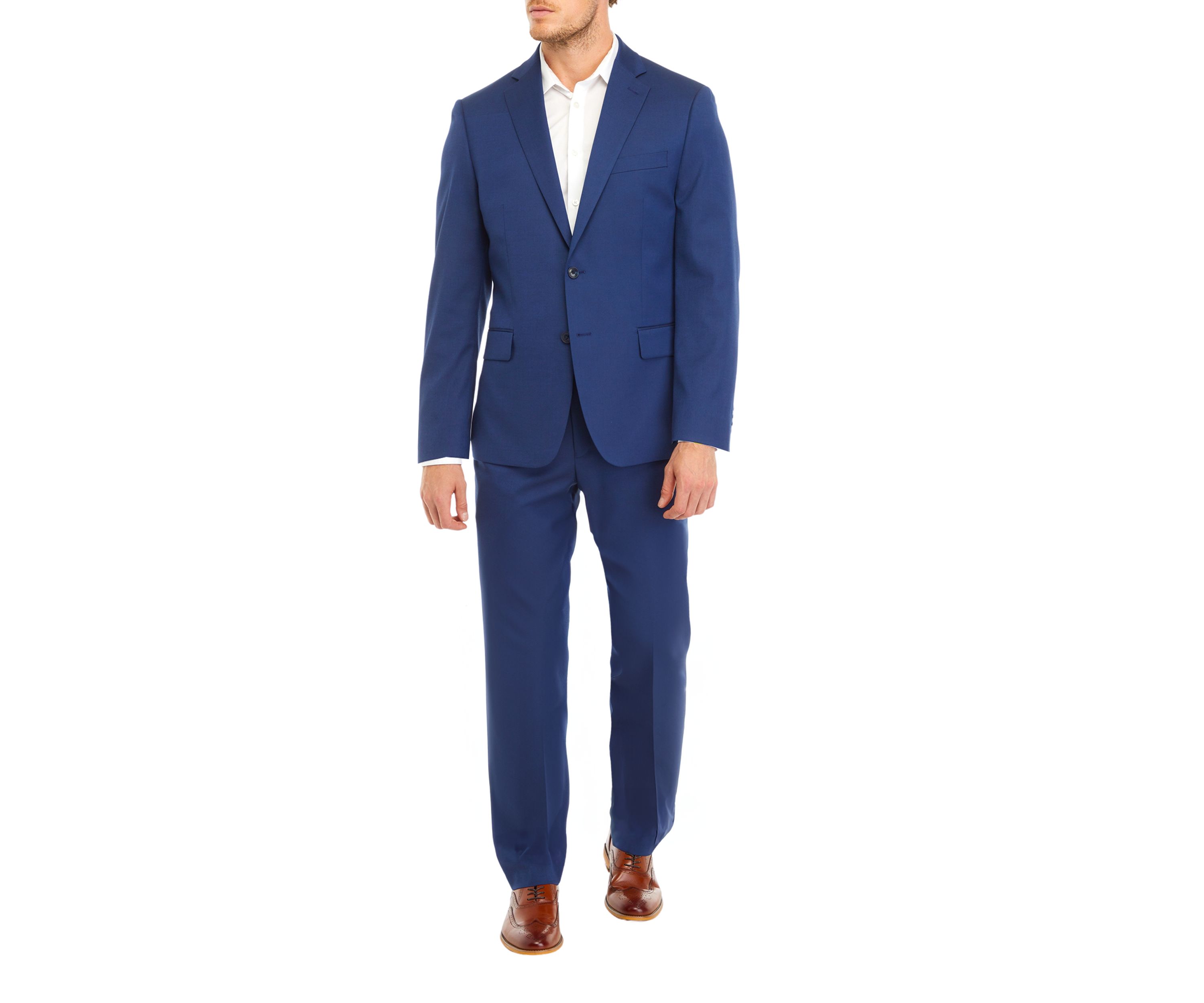 Mens Solid Suit Separate Pants