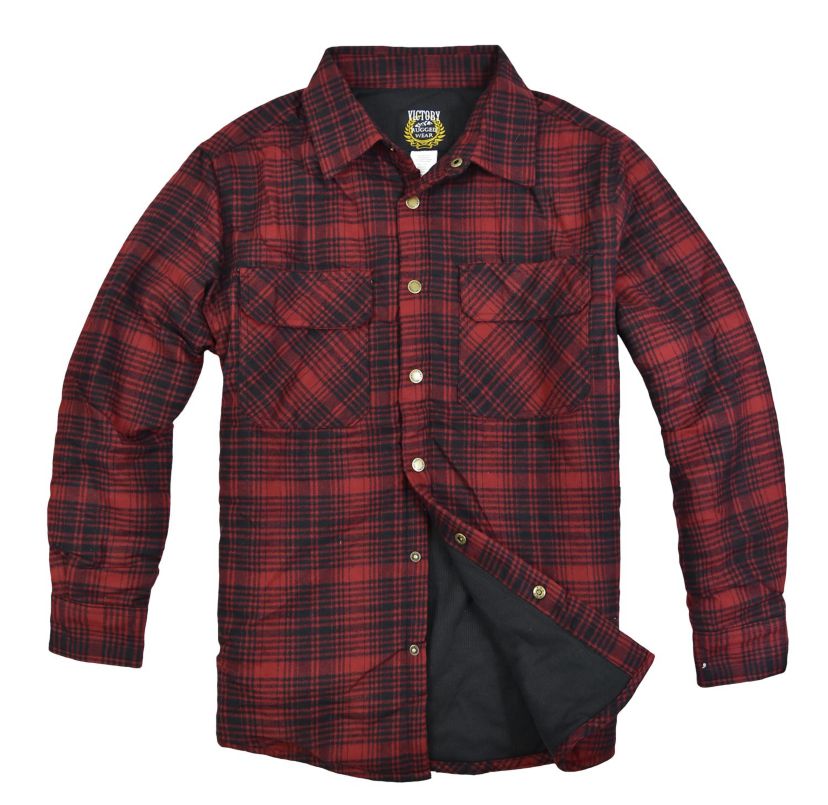 Mens Thermal Shirt Jacket