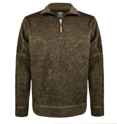 Victory Outfitters Men's Half Zip Pullover W/Contrast Collar, 2XL