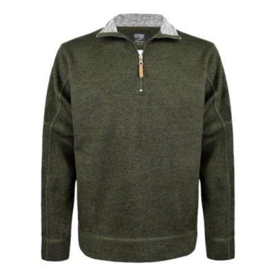 Victory Outfitters Men's Half Zip Pullover W/Contrast Collar, 2XL