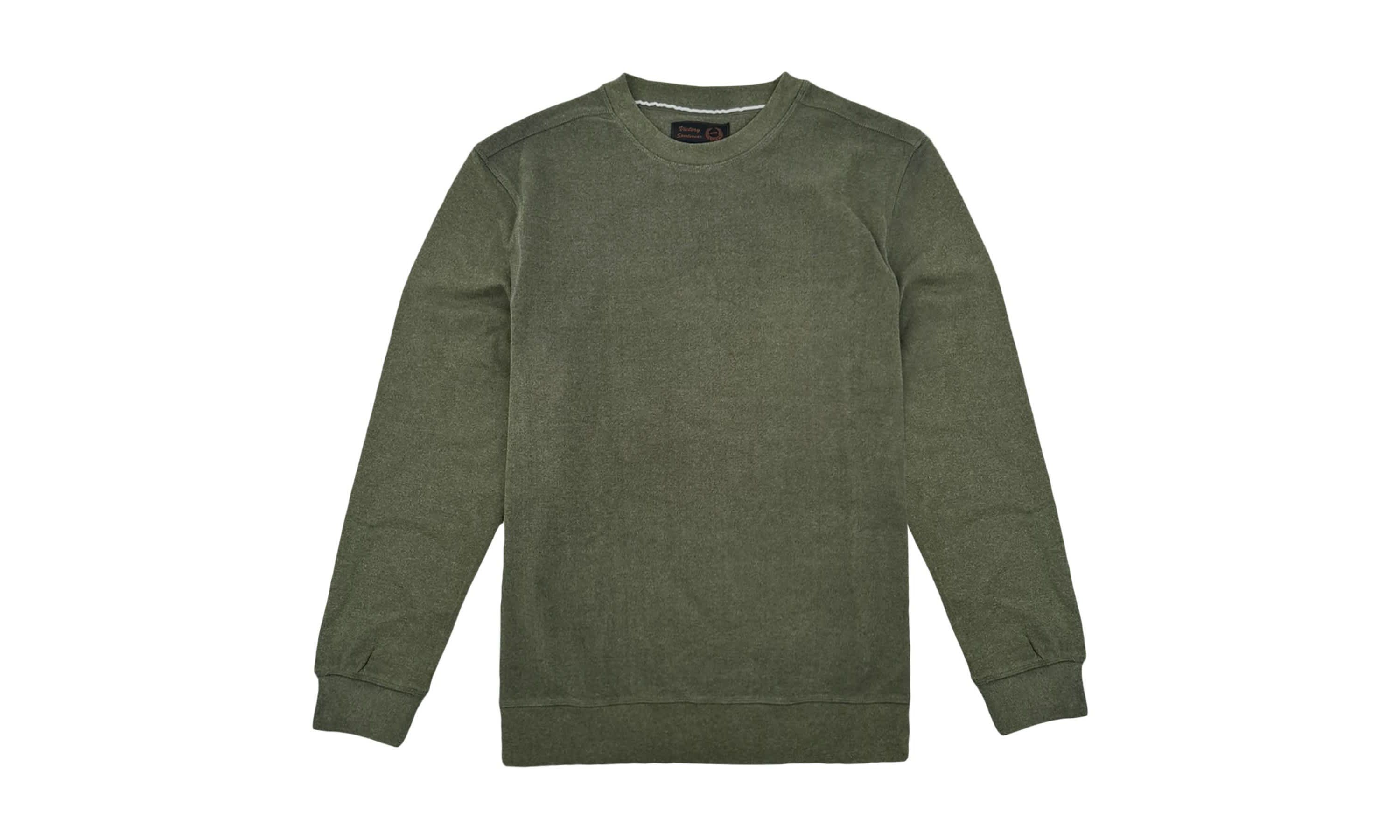 Mens Crew Ultra Soft Pullover Sweatshirt