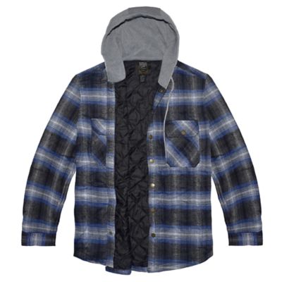 Victory Outfitters Men's Hooded Flannel Jacket
