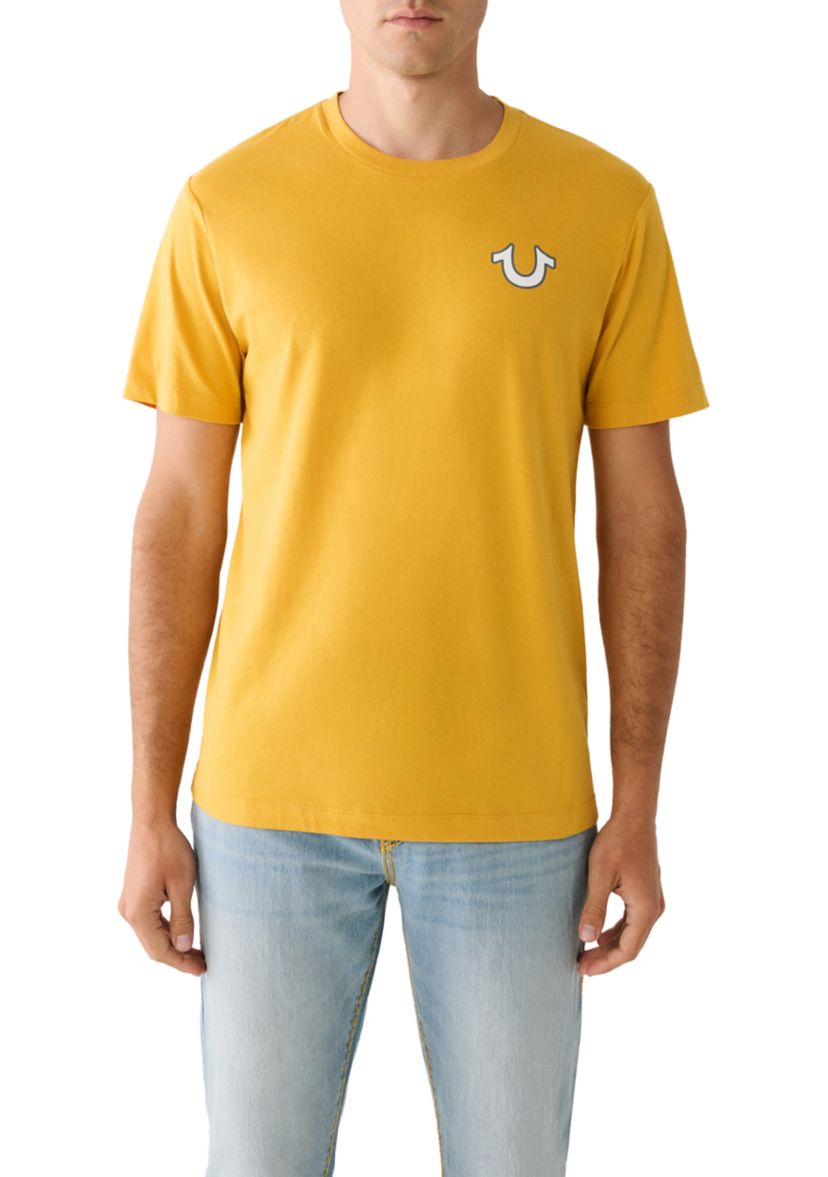 Mens Buddha Logo Graphic T-Shirt