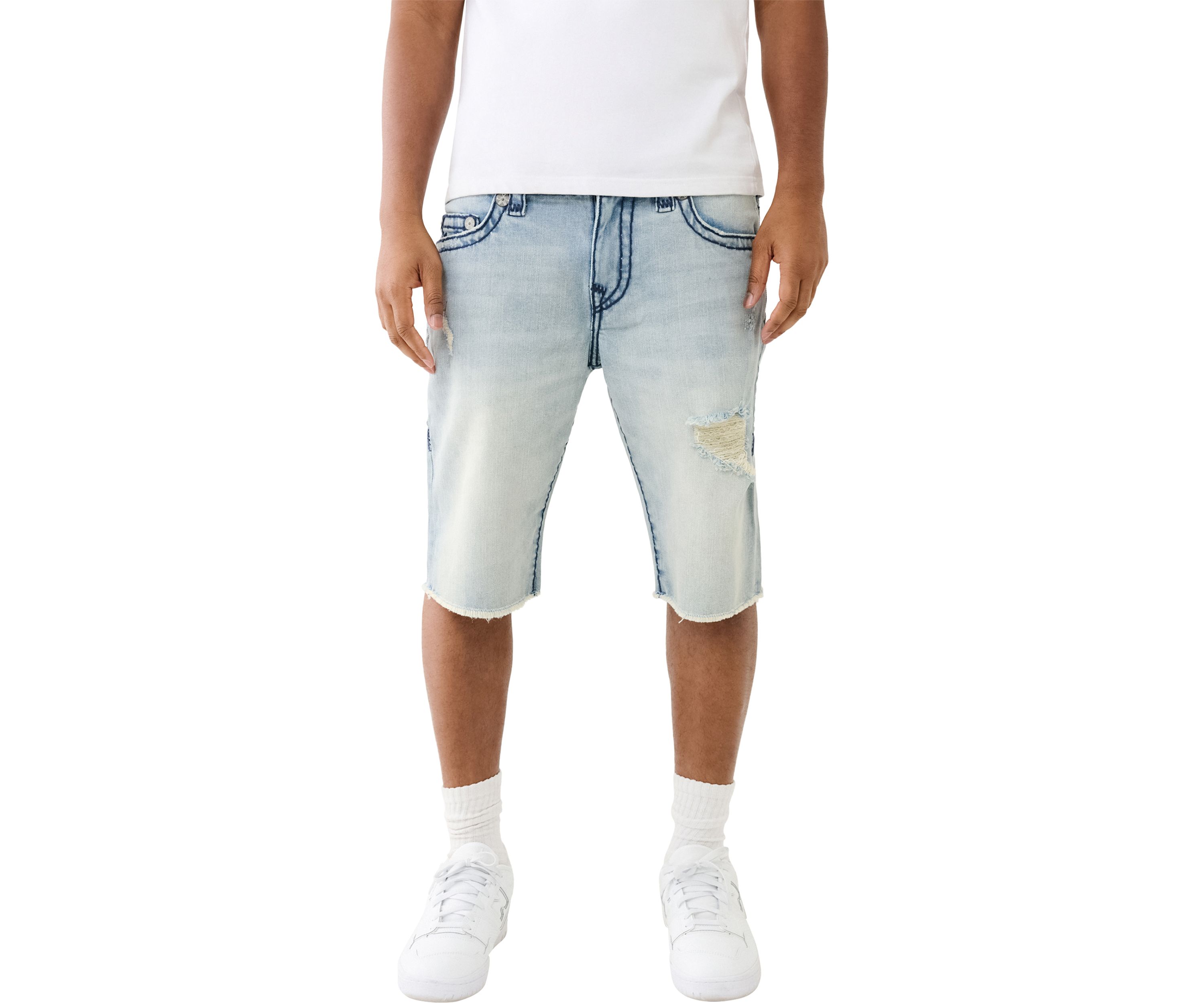 Ricky Straight Fit Super T Denim Shorts