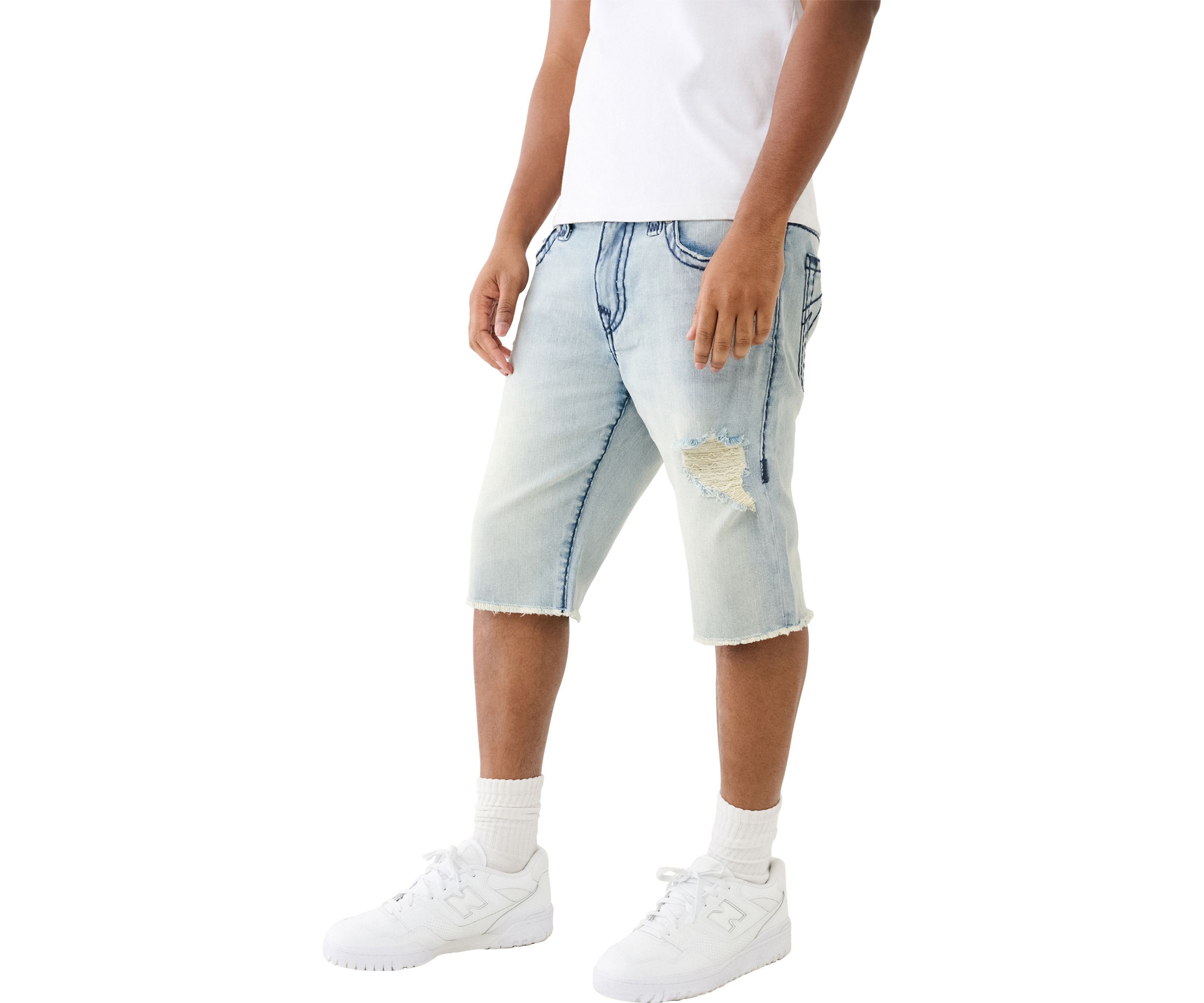 Ricky Straight Fit Super T Denim Shorts