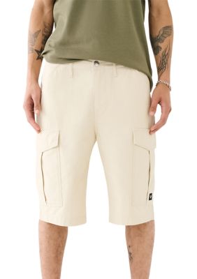 True Religion Men s Single Needle Cargo Shorts