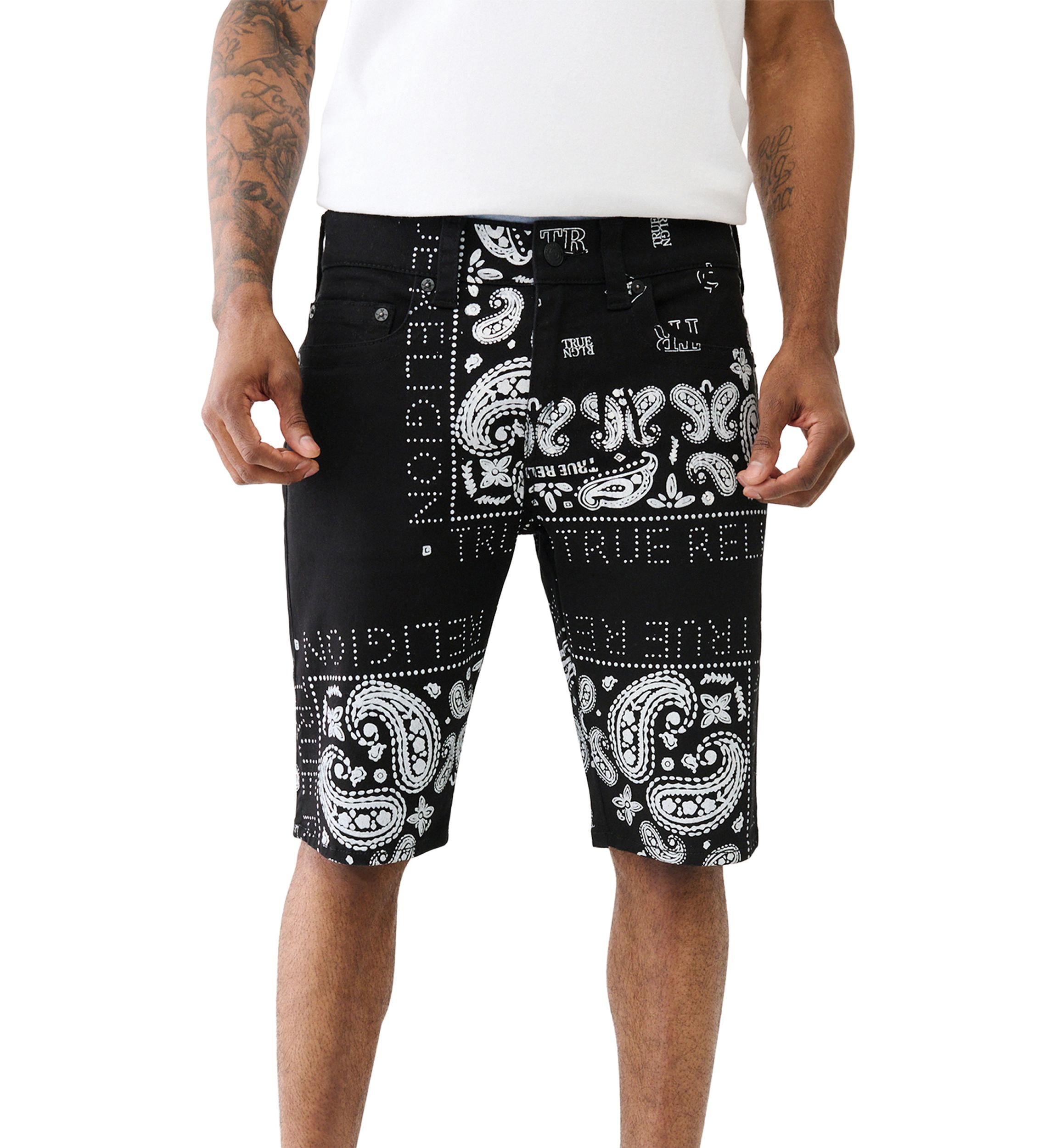 Ricky Straight Fit Denim Shorts